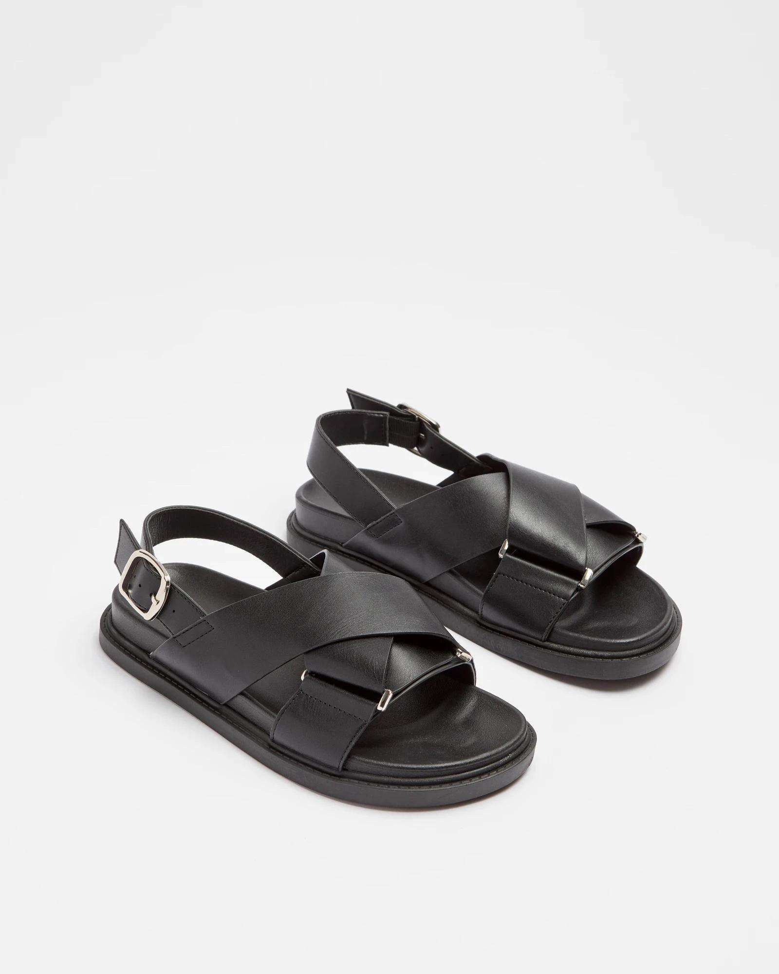 3 Target Womens Crossover Moulded Sandal - Maria BLACK, 3 of 3