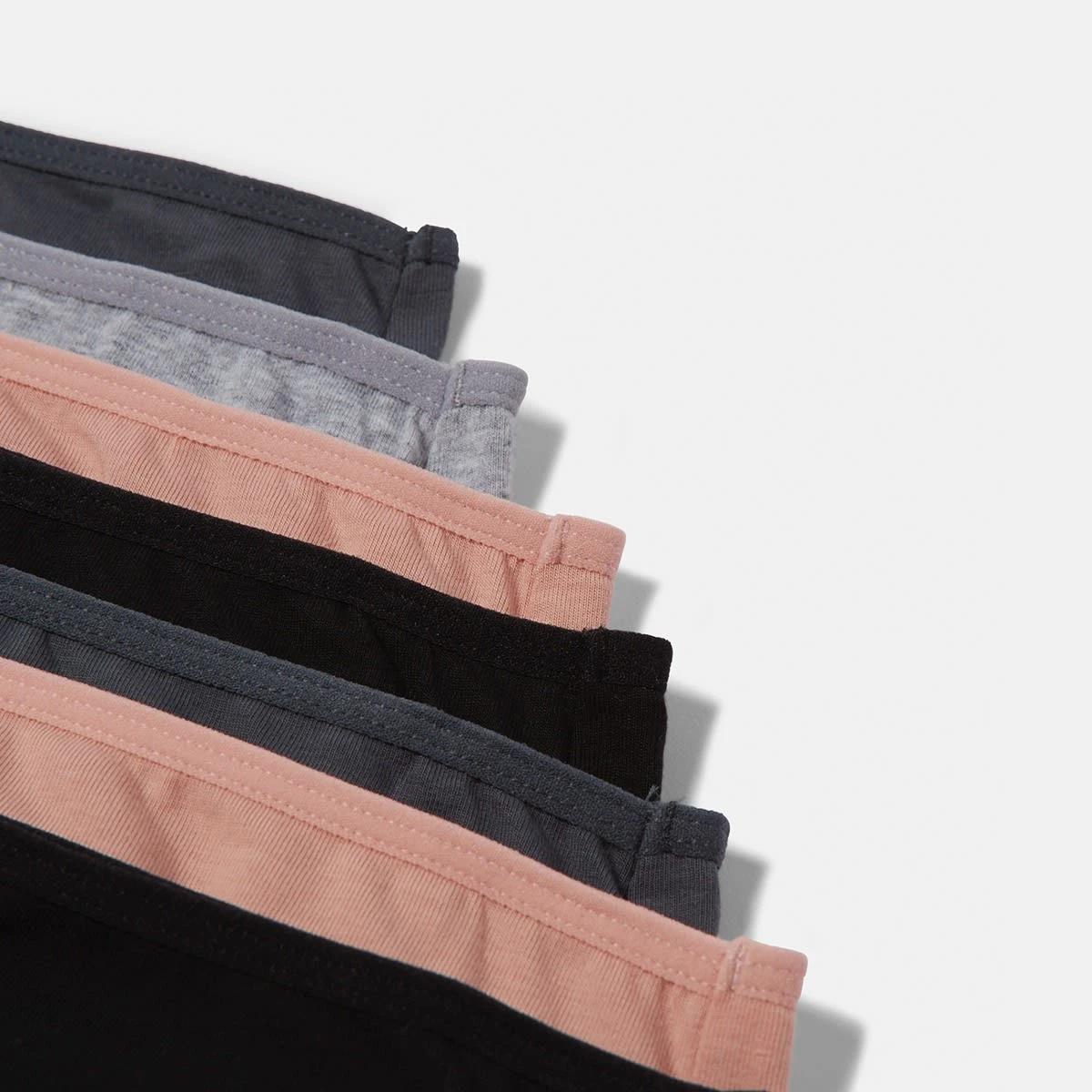 2 7 Pack Cotton Stretch Full Briefs BLUSH PACK, 2 of 9