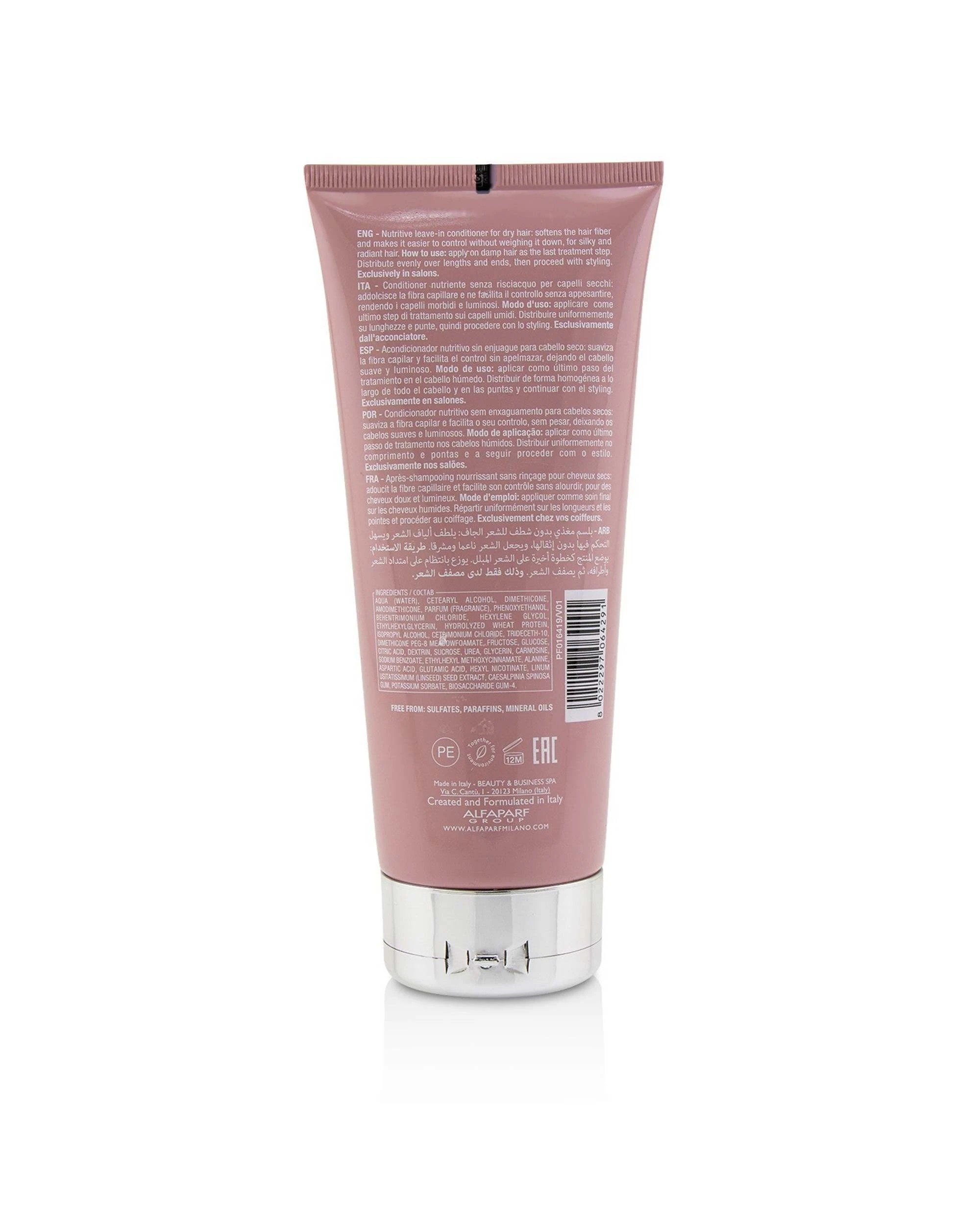 4 AlfaParf Semi Di Lino Moisture Nutritive Leave-in Conditioner (Dry Hair) 1000ml/33.8oz, 4 of 4