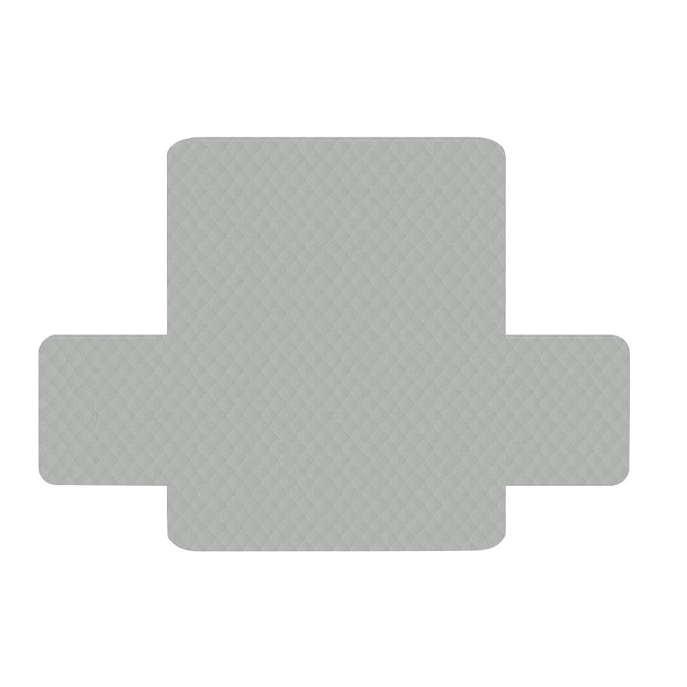 1 Artiss Sofa Cover Couch Covers 3 Seater Quilted - Grey, 1 of 6