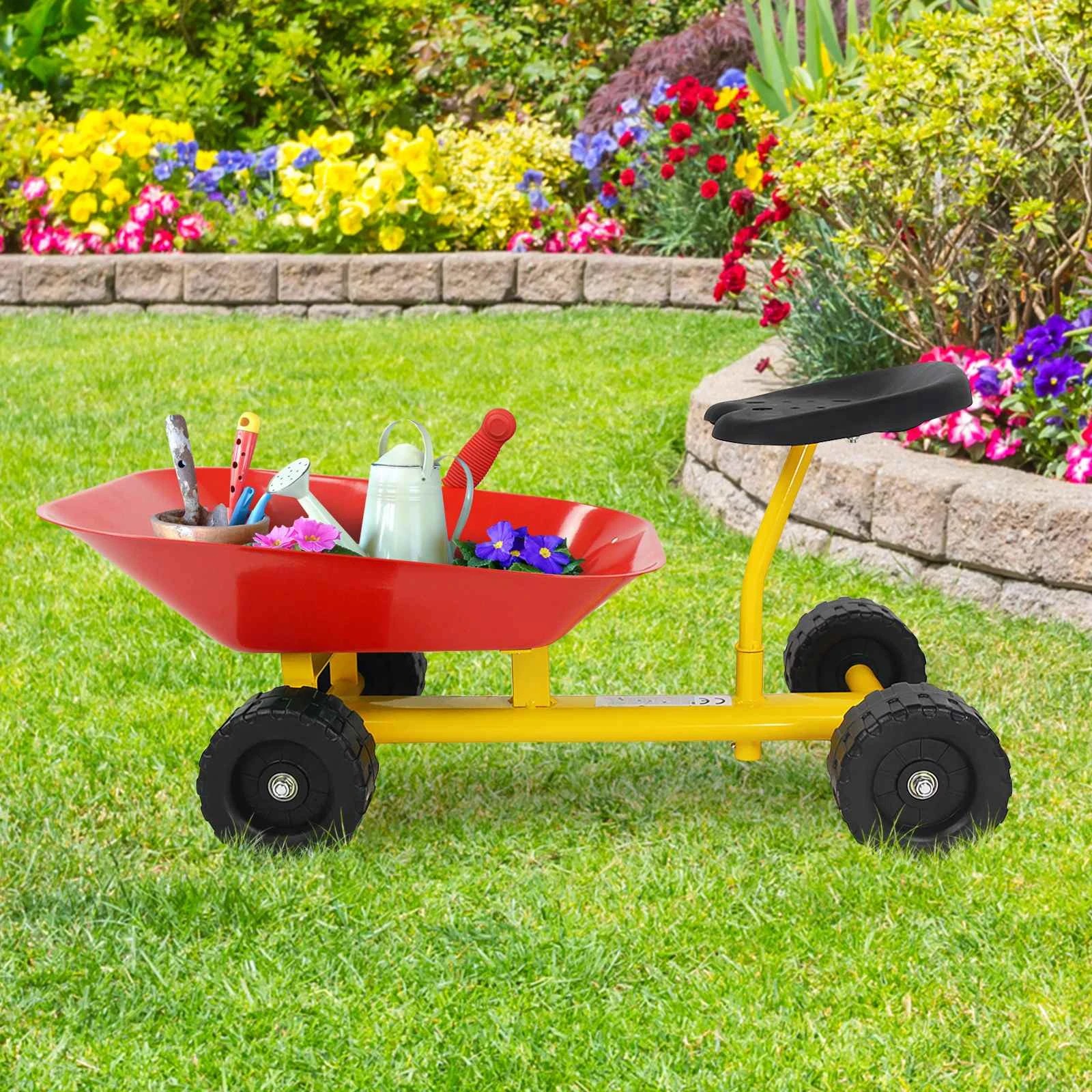 2 Costway Ride-On Sand Dumper Outdoor Sandbox Toy w/Controllable Shovel - Multi, 2 of 3