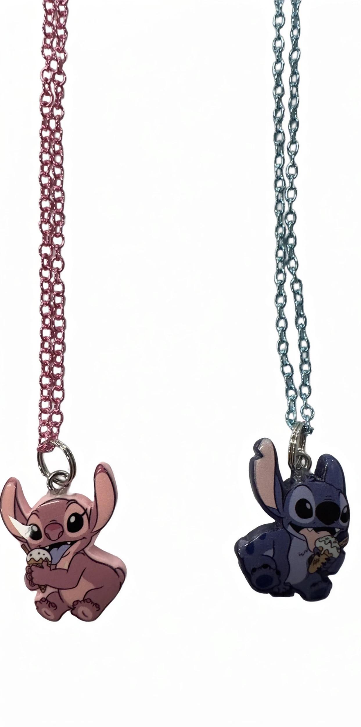 3 2 Pack Disney Stitch License Tear and Share Necklace Set Stitch, 3 of 3