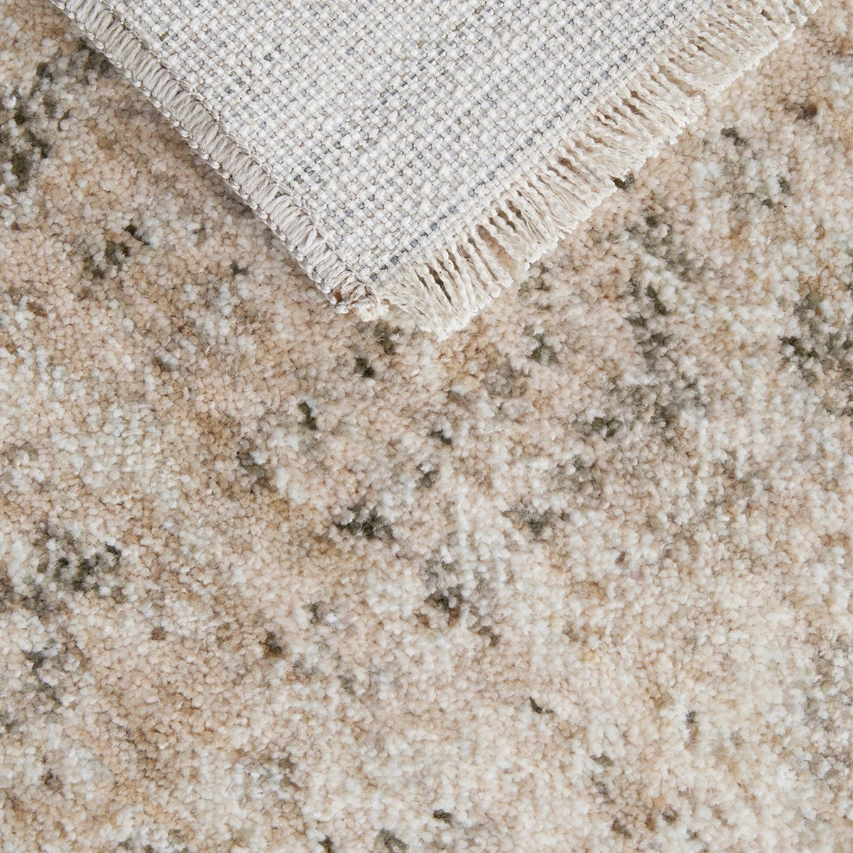 7 Common Ground Rugs Aegean Della 300x80cm - Medium Runner Power Loomed Rug - Natural, 7 of 9