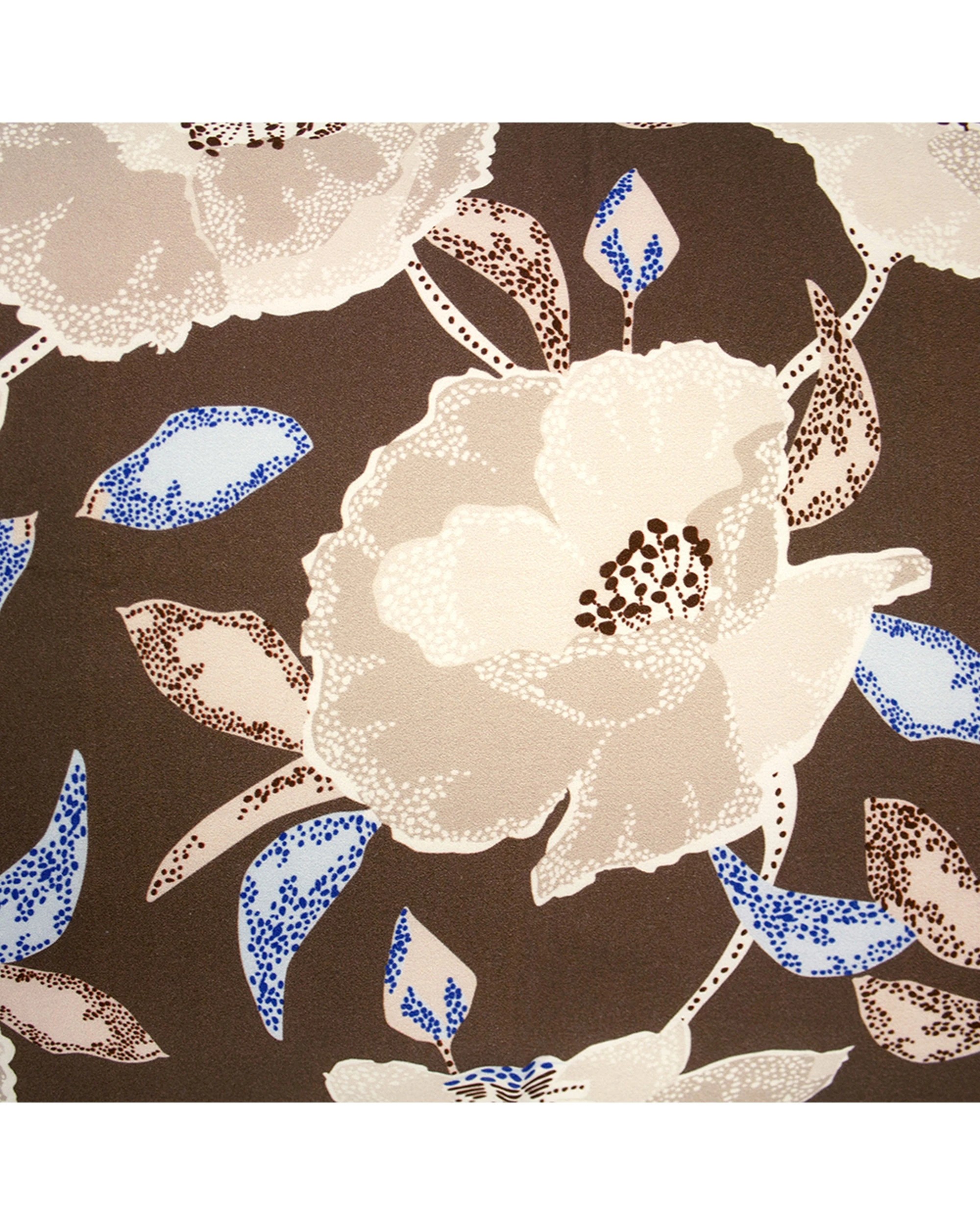 6 Bambury Faith Cotton Floral Reversible Print Quilt Cover Set - Queen Bed - Brown, 6 of 6