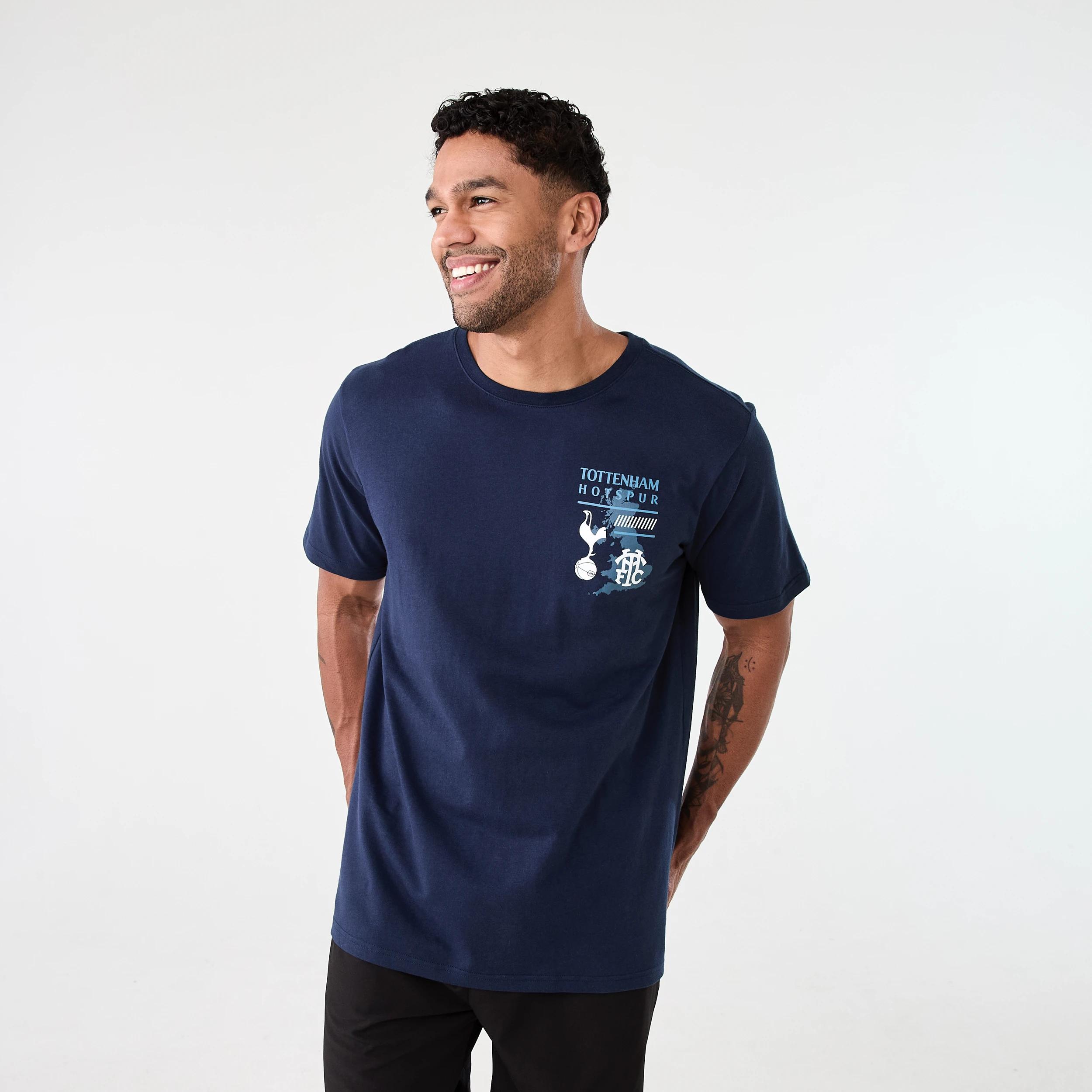 1 Official EPL Adult T-shirt NAVY TOTTENHAM, 1 of 7