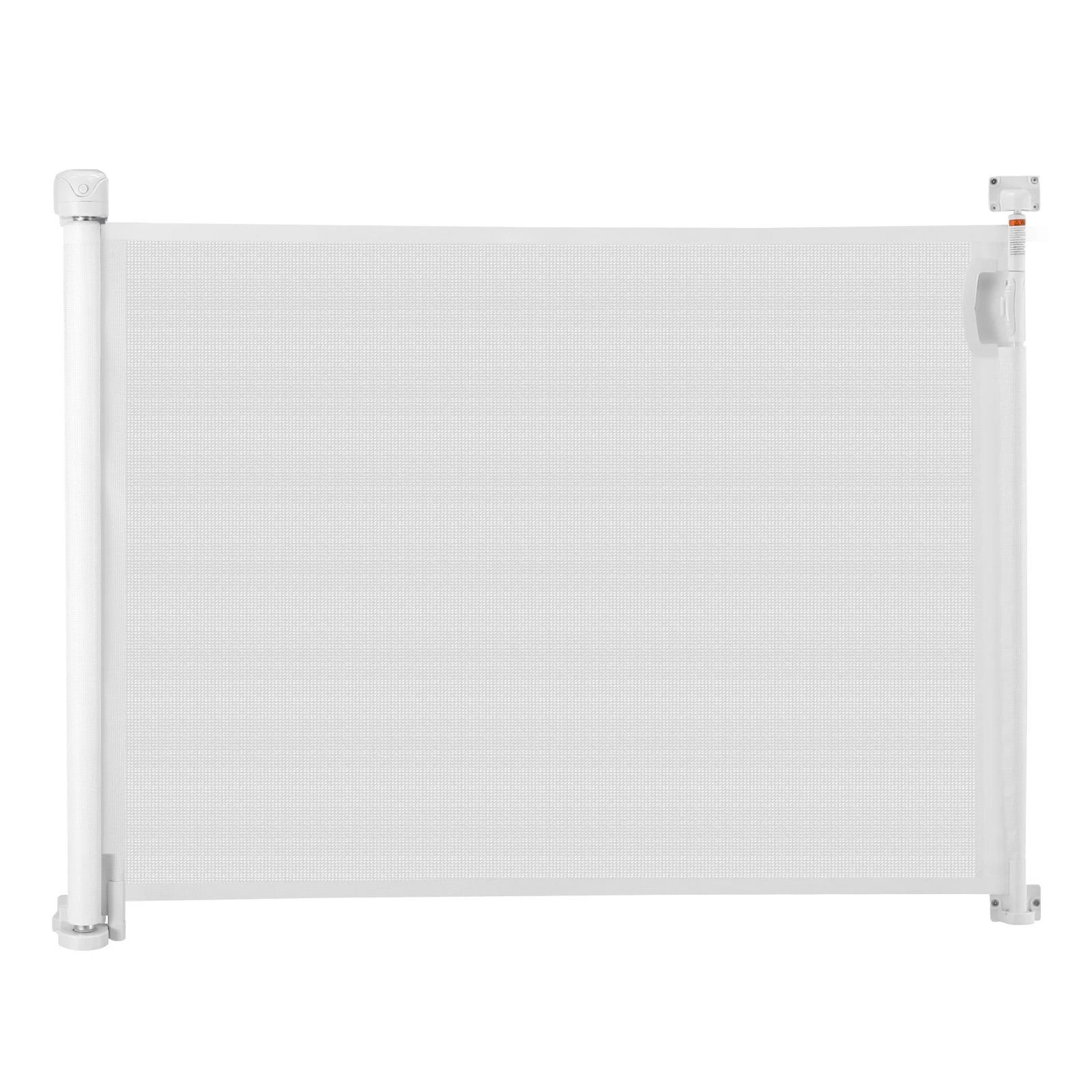 2 Pet Scene Retractable Safety Gate Dog Cat Pet Enclosure  White, 2 of 5