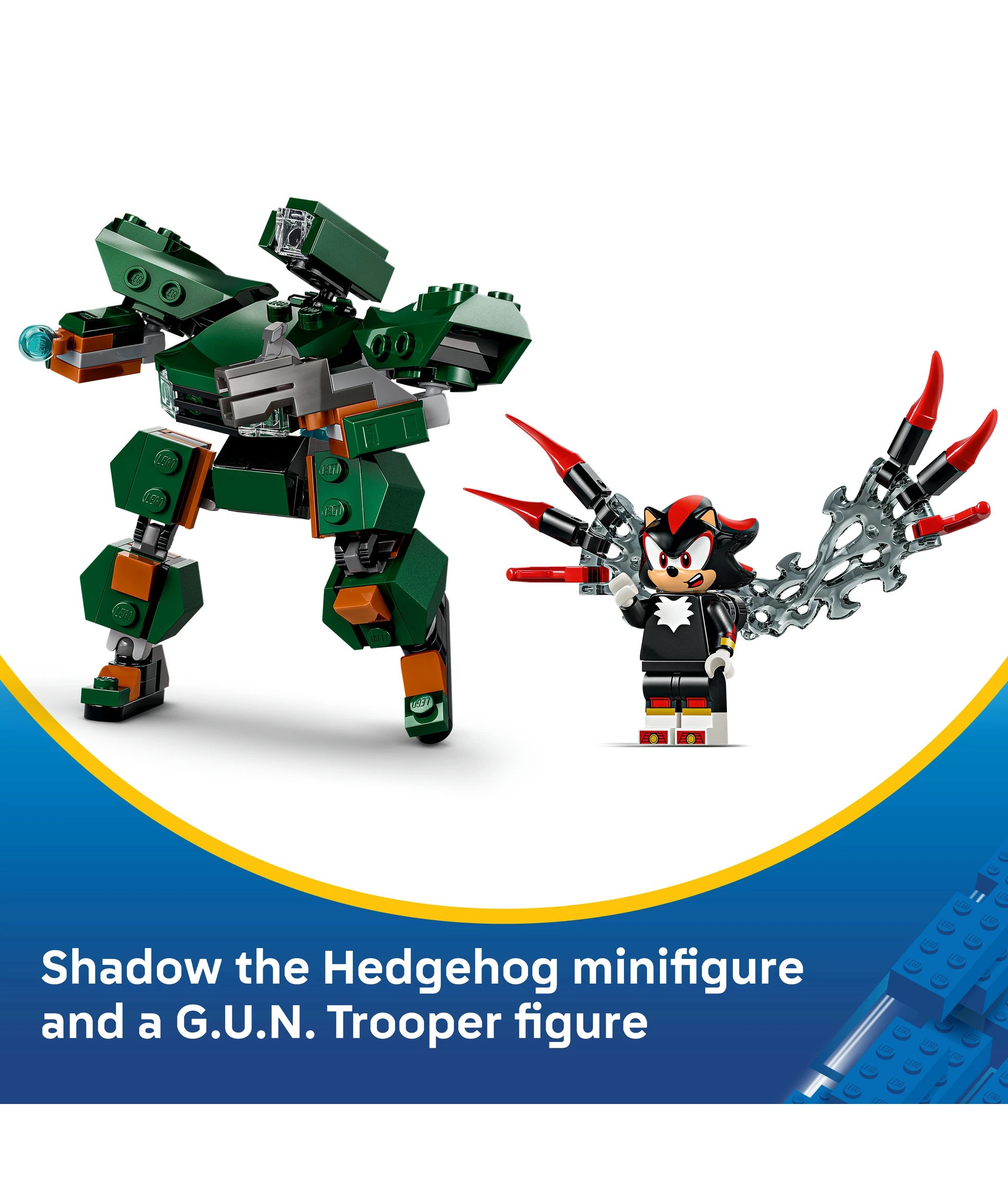 6 LEGO Sonic Shadow's Mech vs. G.U.N. Trooper 77120, 6 of 10