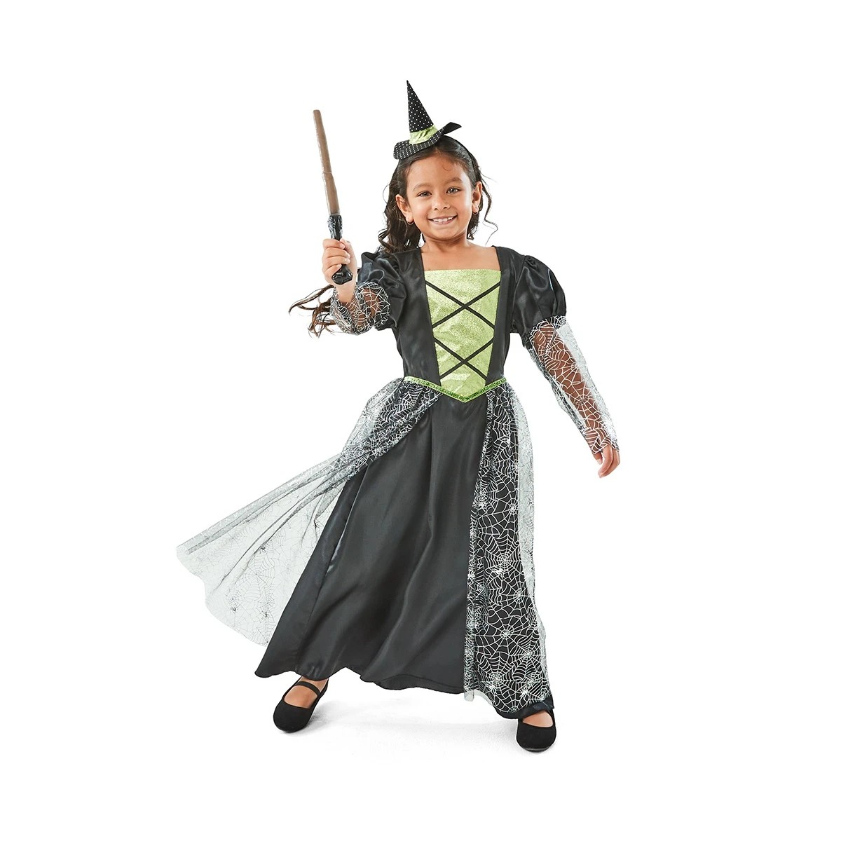 2 3 Piece Witch Costume - Ages 6-8, 2 of 10
