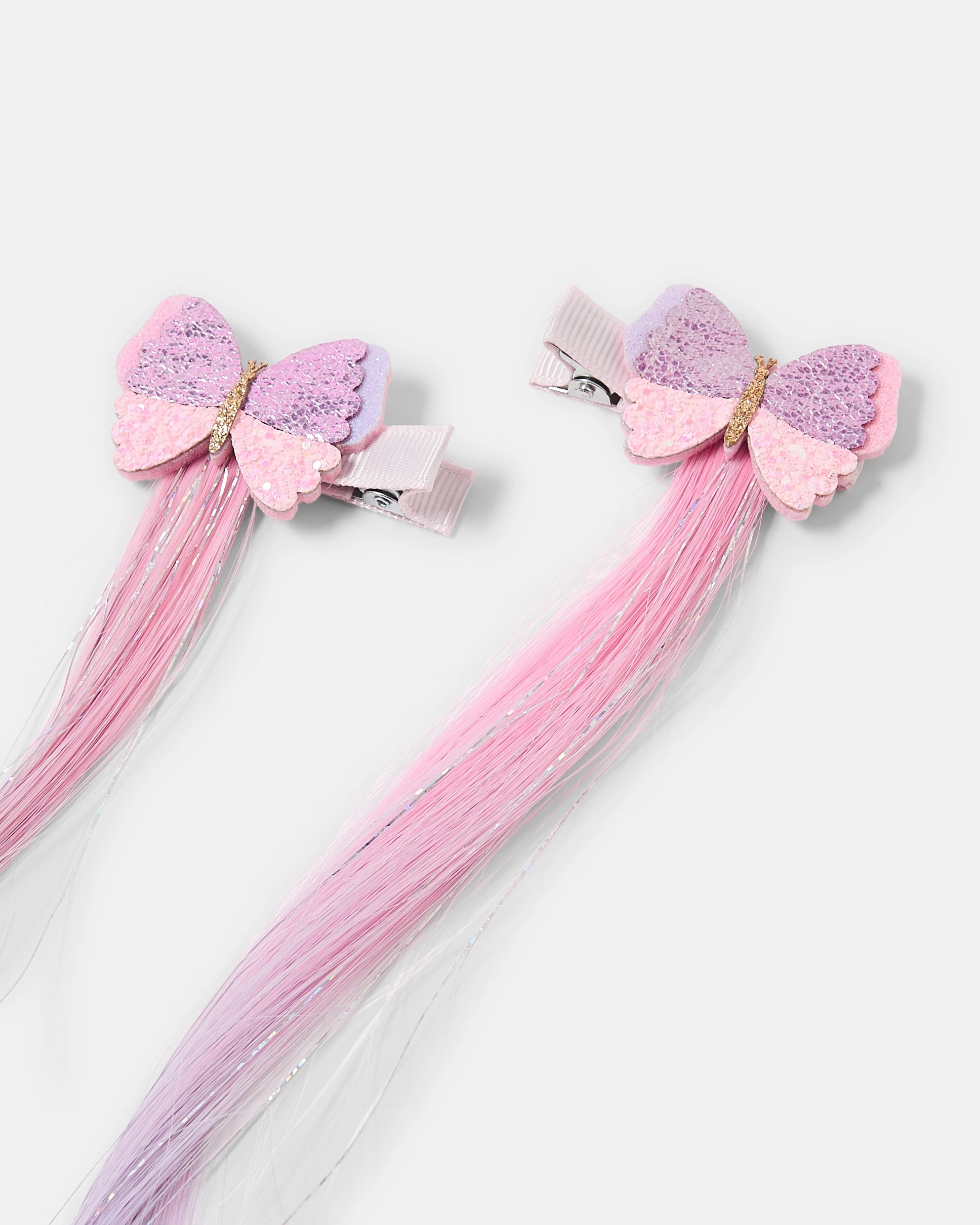 2 2 Pack Butterfly Hair Extension Clips, 2 of 3