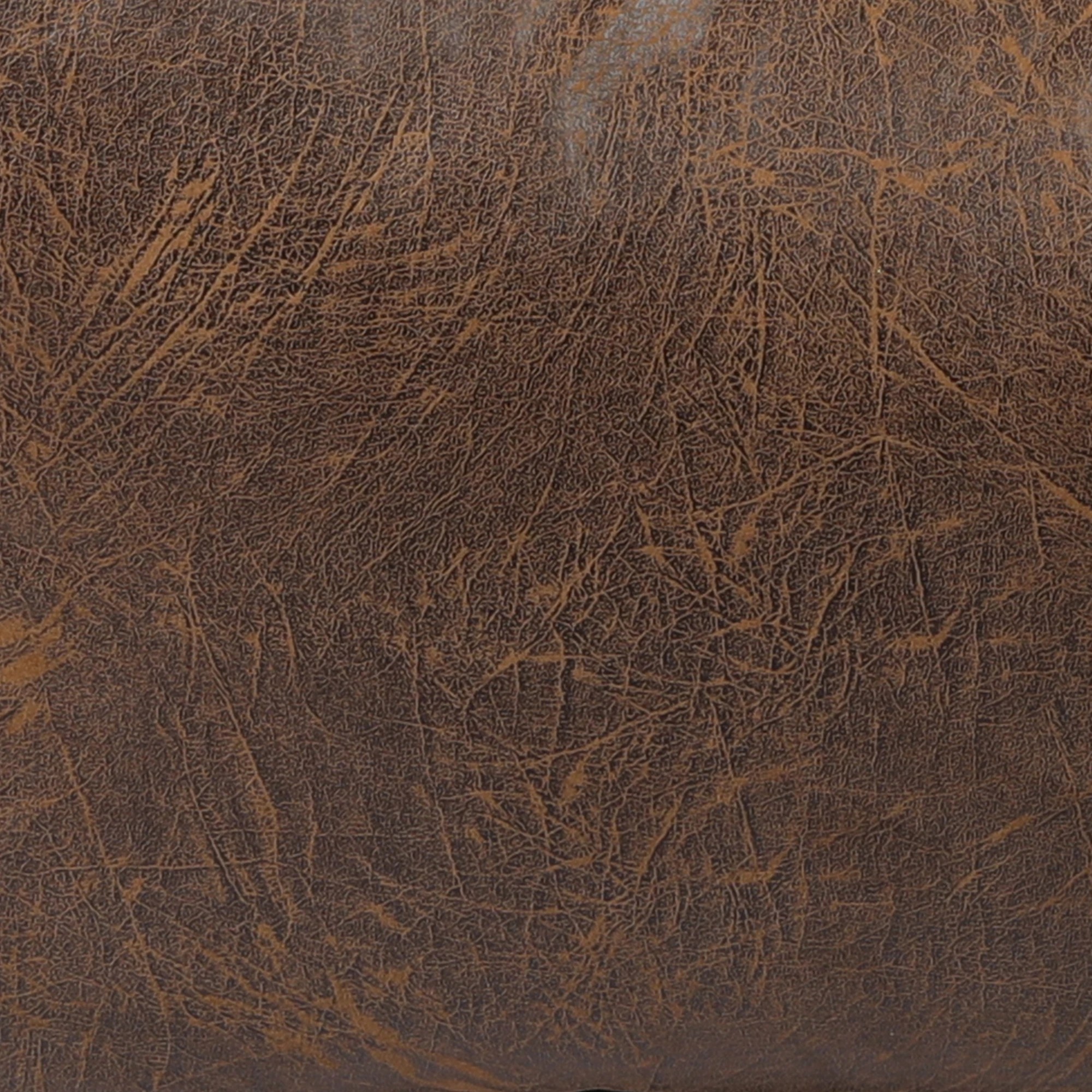 6 Marlow Bean Bag  PU Cover Only - Brown, 6 of 6