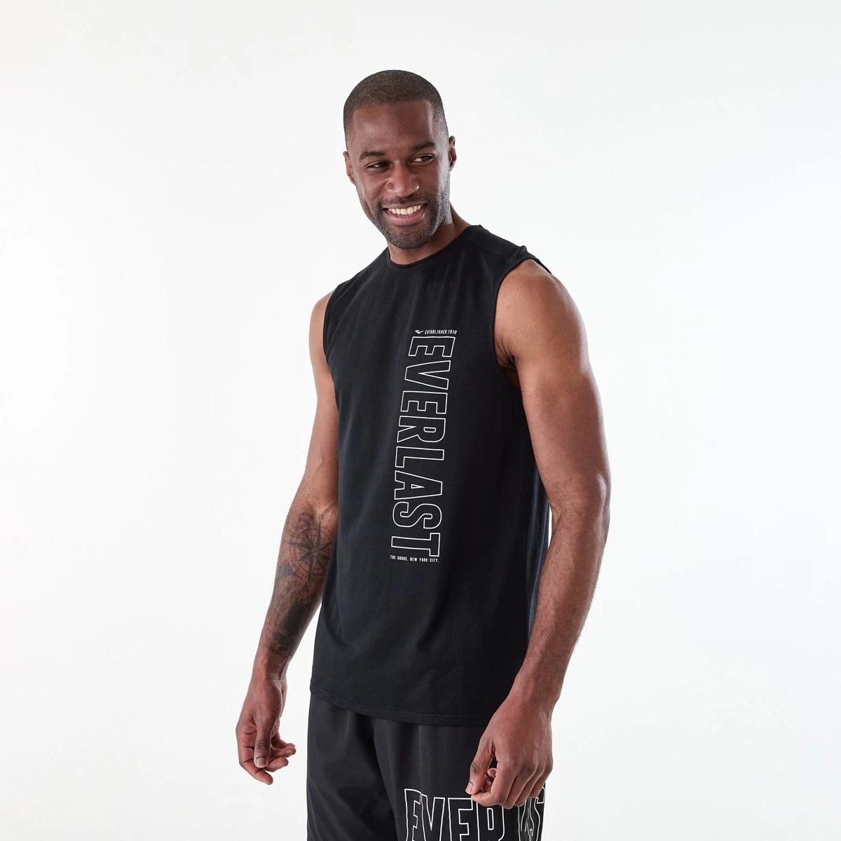 2 Everlast Mens Neo Mesh Muscle EVERLAST BLACK, 2 of 7