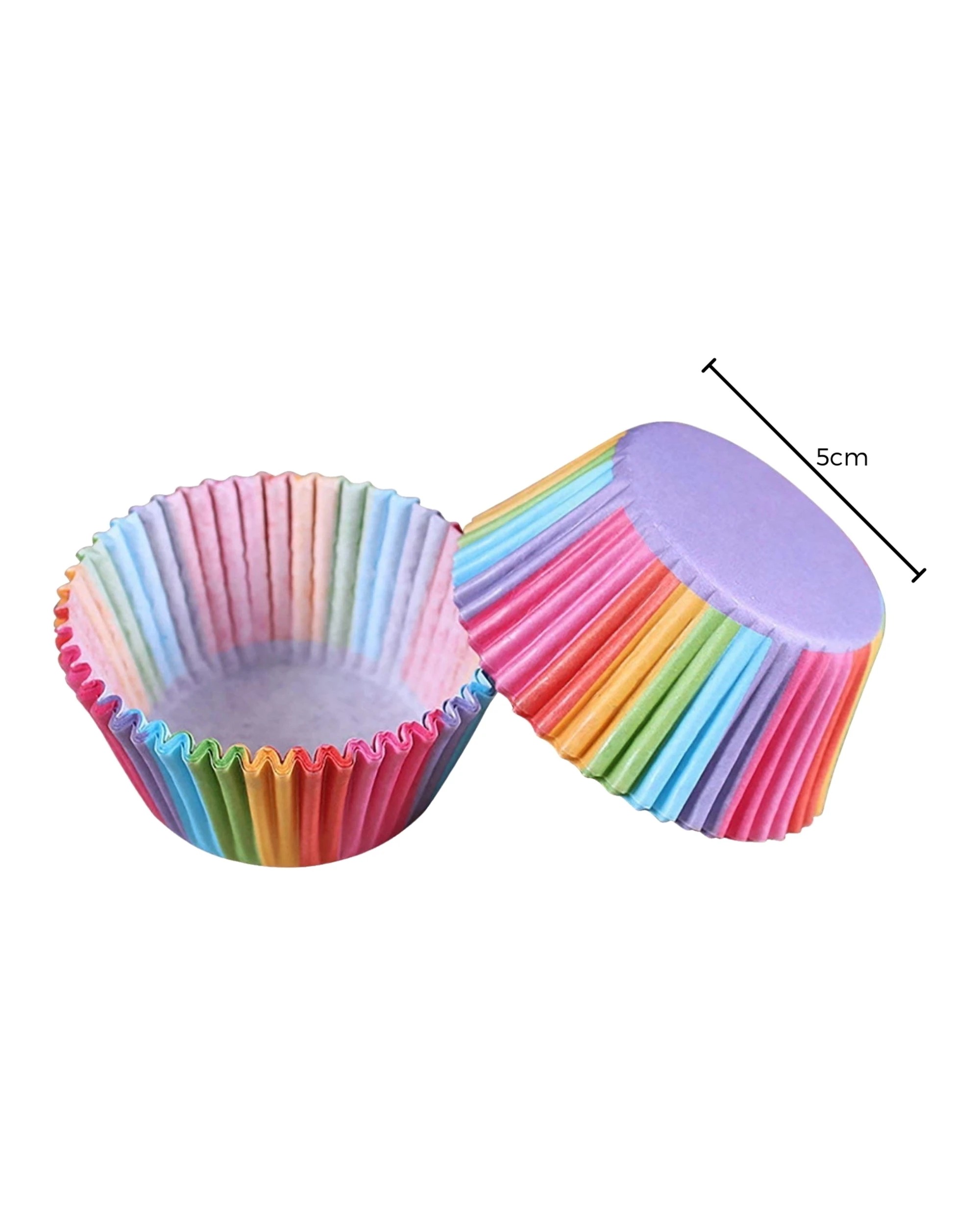 2 Partyrama Rainbow Dreams Cupcake Baking Cups Pack of 100, 2 of 2