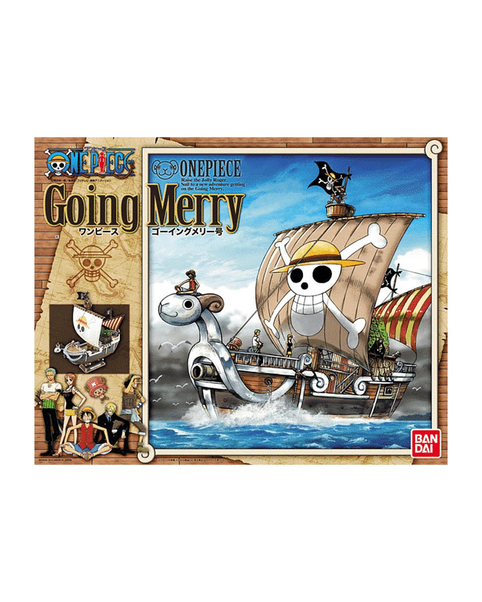 1 Bandai One Piece Going Merry Plastic Model Kit, 1 of 3