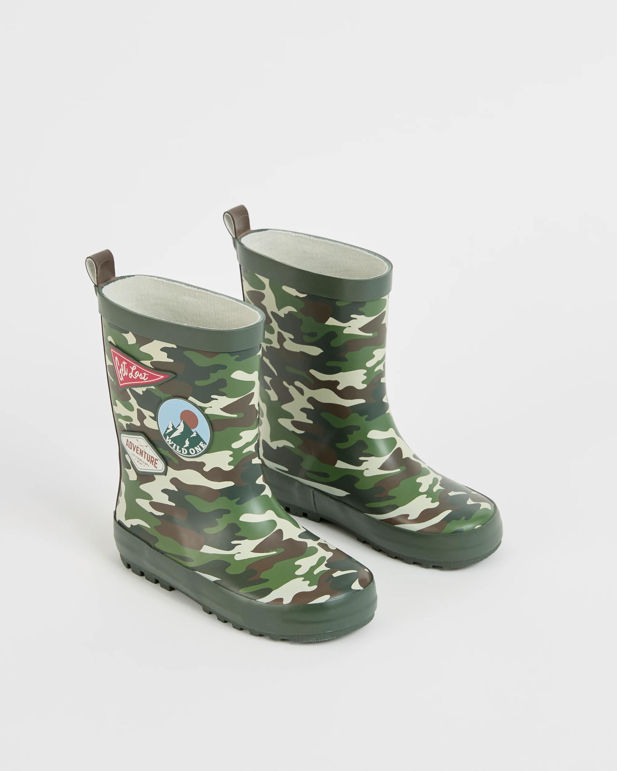2 Target Kids Camo Adventure Rainboots CAMO, 2 of 3