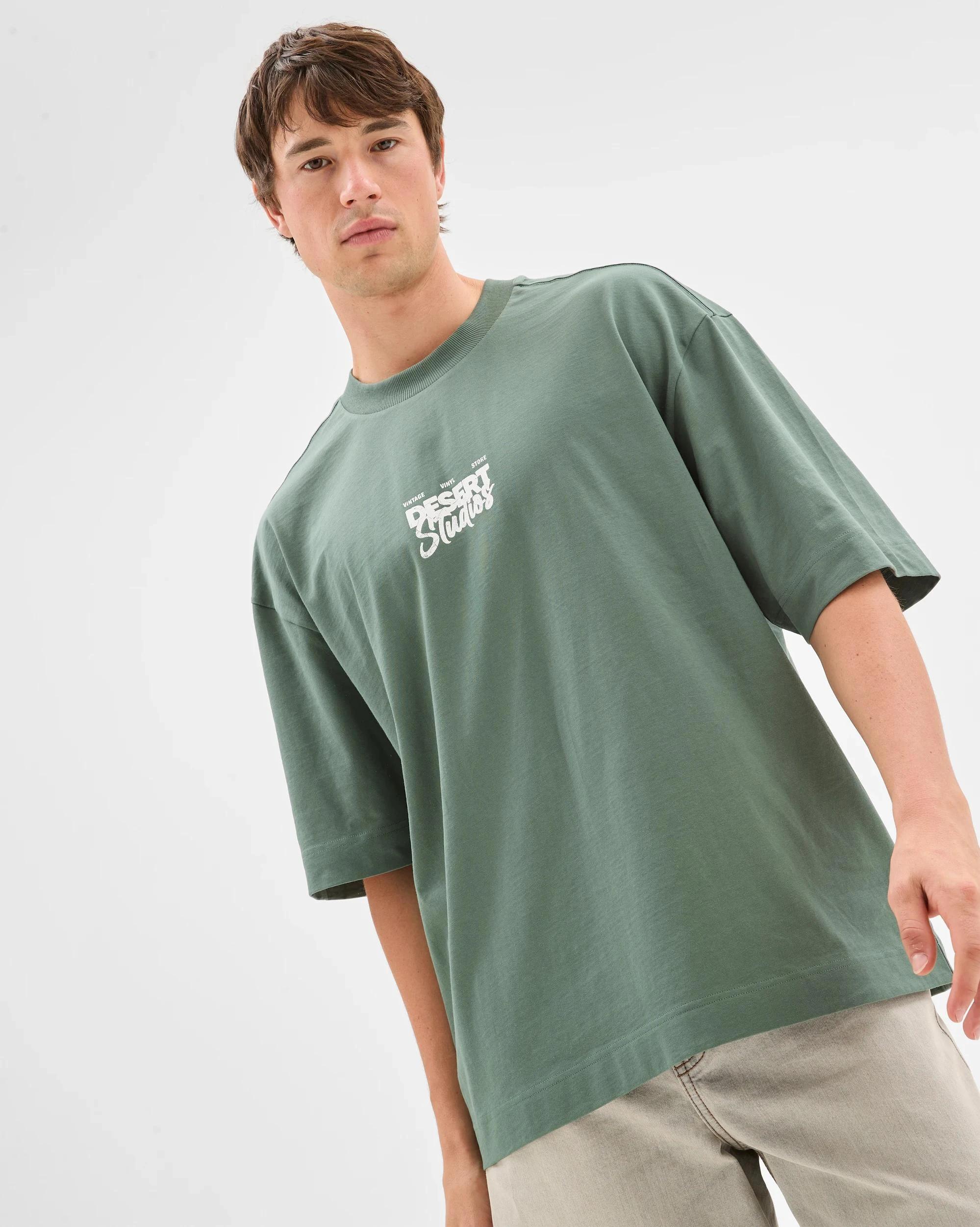 1 Australian Cotton Graphic T-Shirt - Commons DESERT STUDIOS, 1 of 5