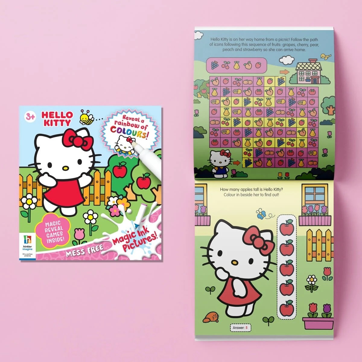 7 INKredibles Hello Kitty Mess-Free Activity Kit - Book, 7 of 9