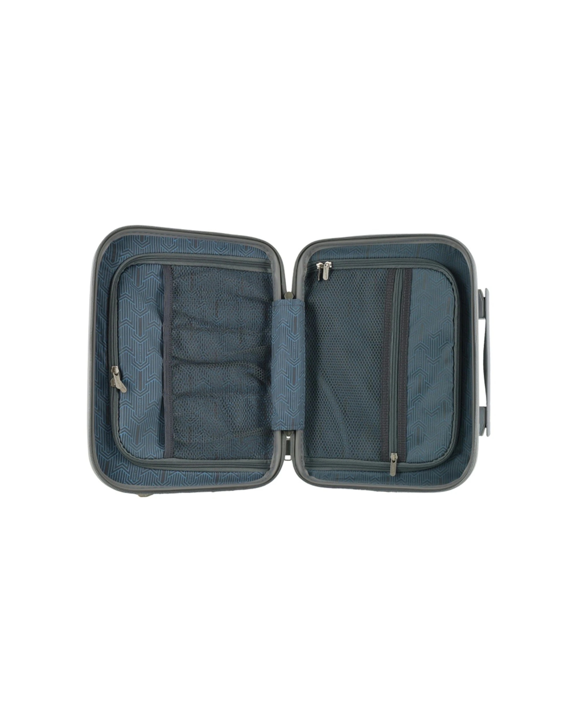 2 Pierre Cardin 4 Wheel Small Hard-Shell Beauty Travel Case 35cm - Grey, 2 of 3
