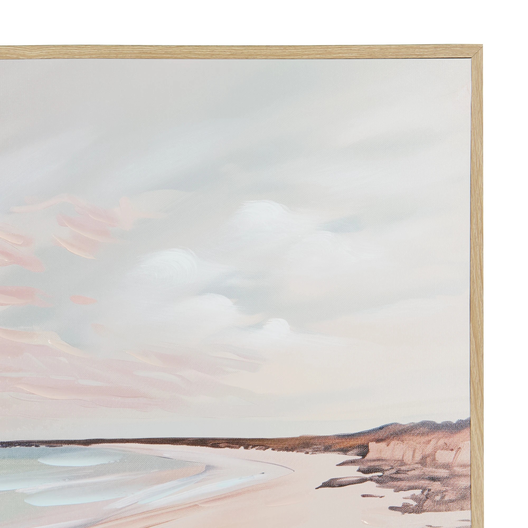 2 Sunset Beach Framed Canvas, 2 of 5
