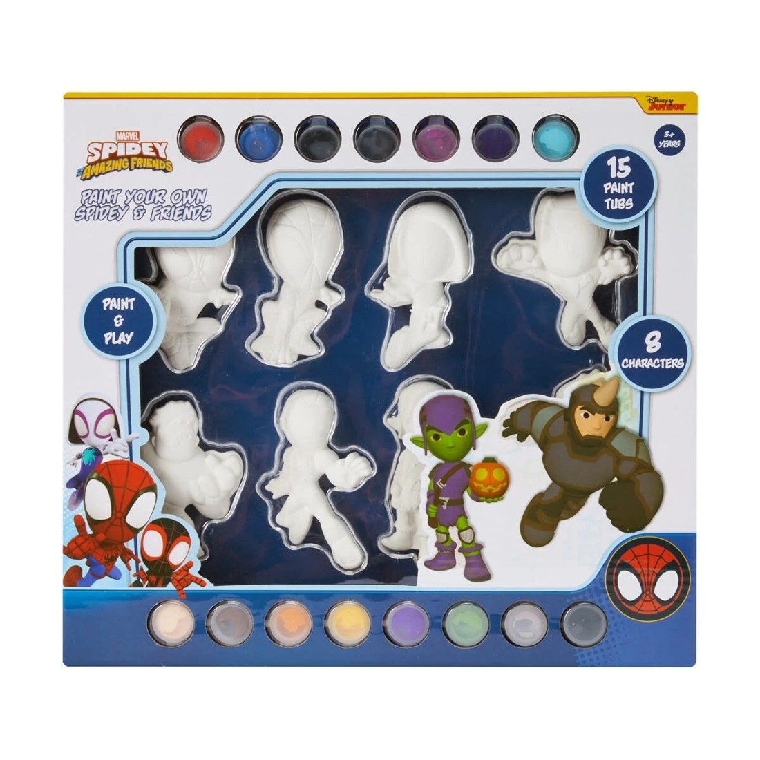 1 Disney Junior Marvel Spidey and His Amazing Friends: Paint Your Own Spidey and Friends, 1 of 9