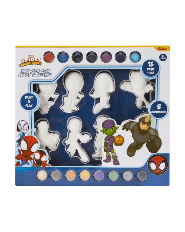Disney Junior Marvel Spidey and His Amazing Friends: Paint Your Own Spidey and Fri