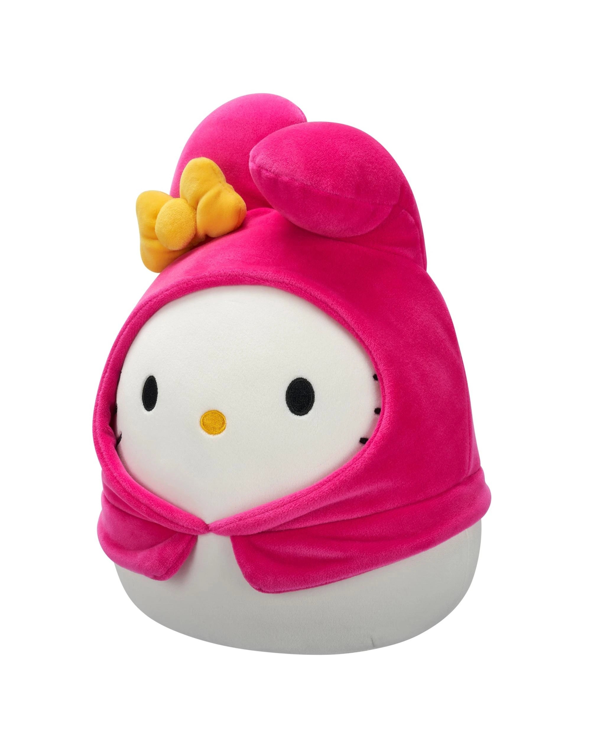 6 Squishmallows Hello Kitty and Friends Hello Kitty in My Melody Hoodie 8 inch Plush, 6 of 10