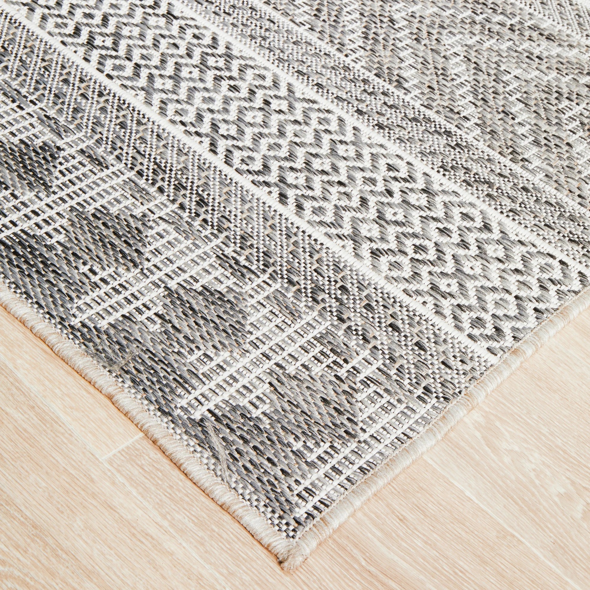 5 Common Ground Rugs Portico 5505 400x300cm - Extra Extra Large Outdoor Rug - Silver, 5 of 9