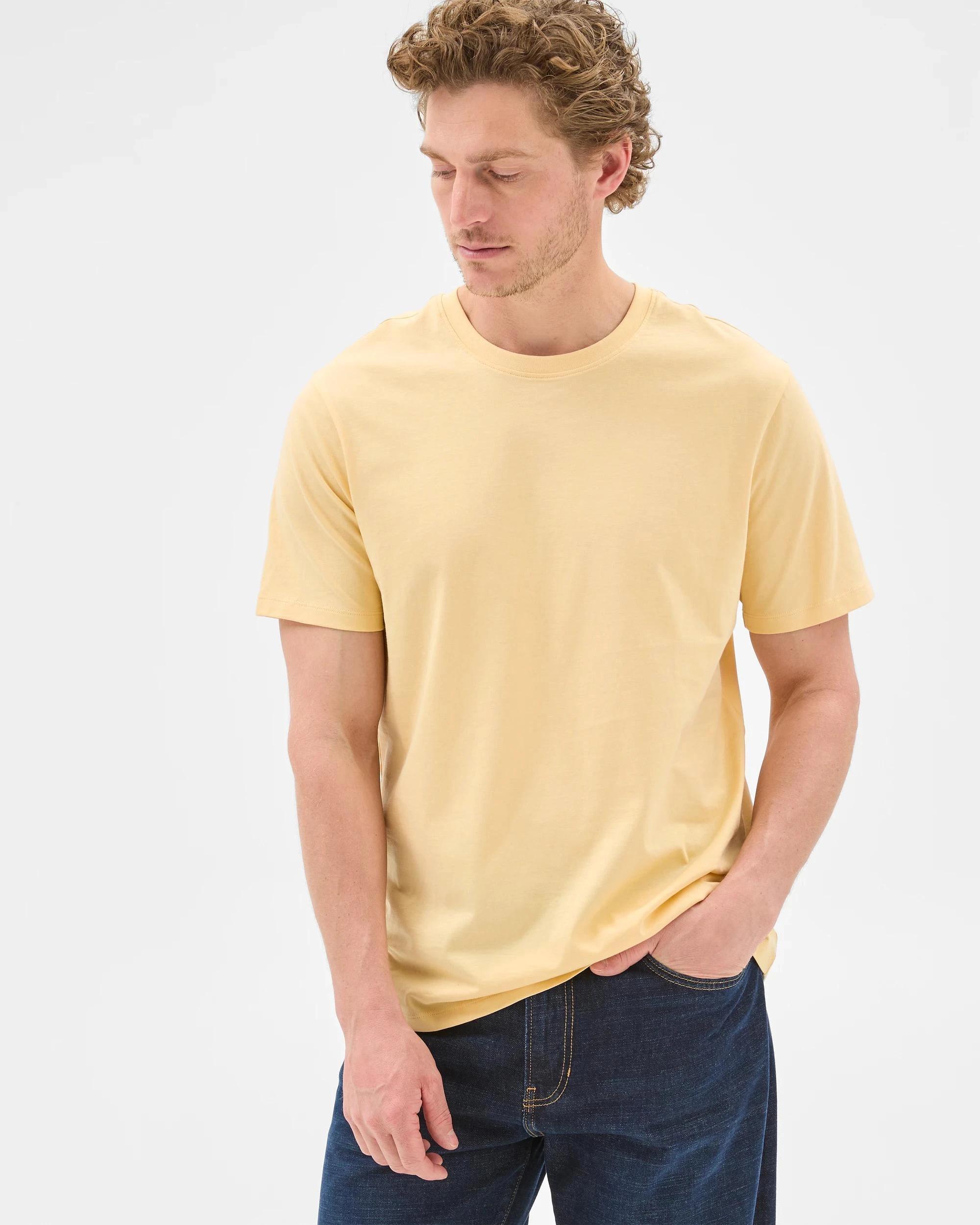 5 Target Australian Cotton Crew T-Shirt STRAW, 5 of 6