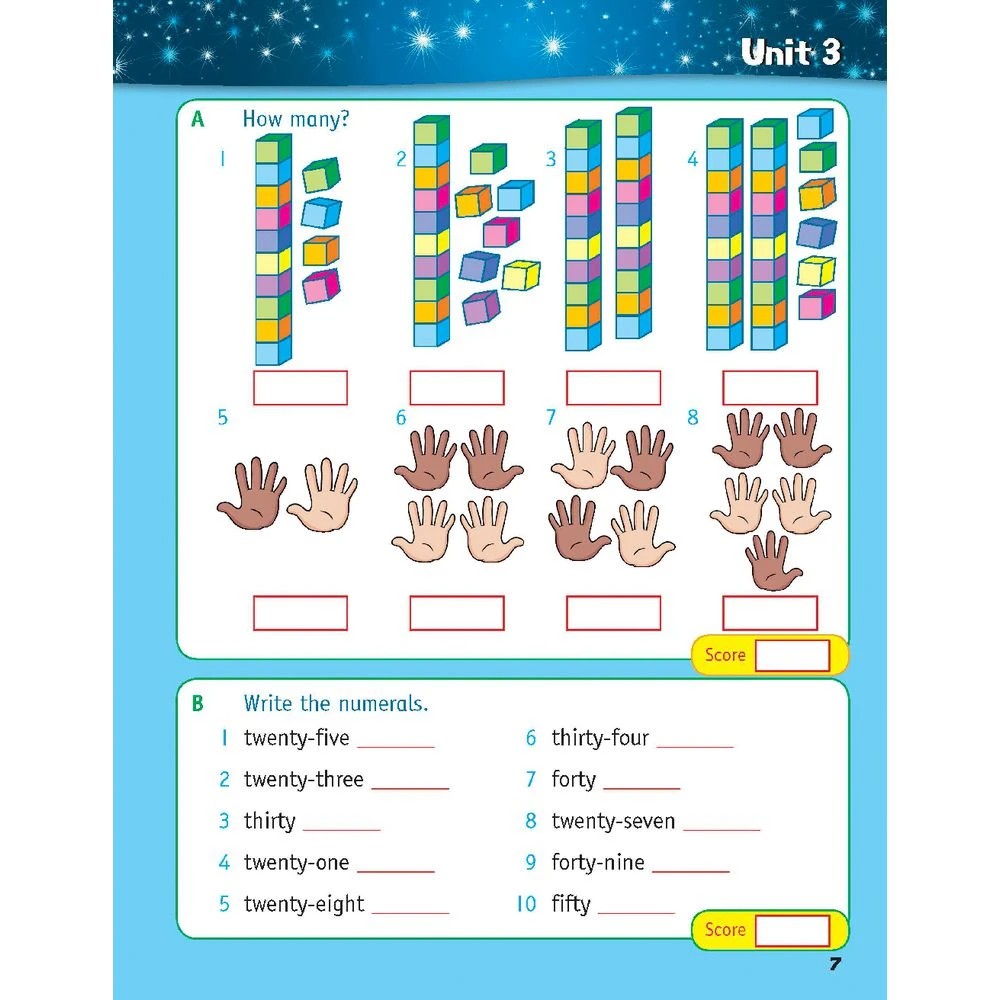 10 Targeting Mental Maths Student Book Year 1, 10 of 10