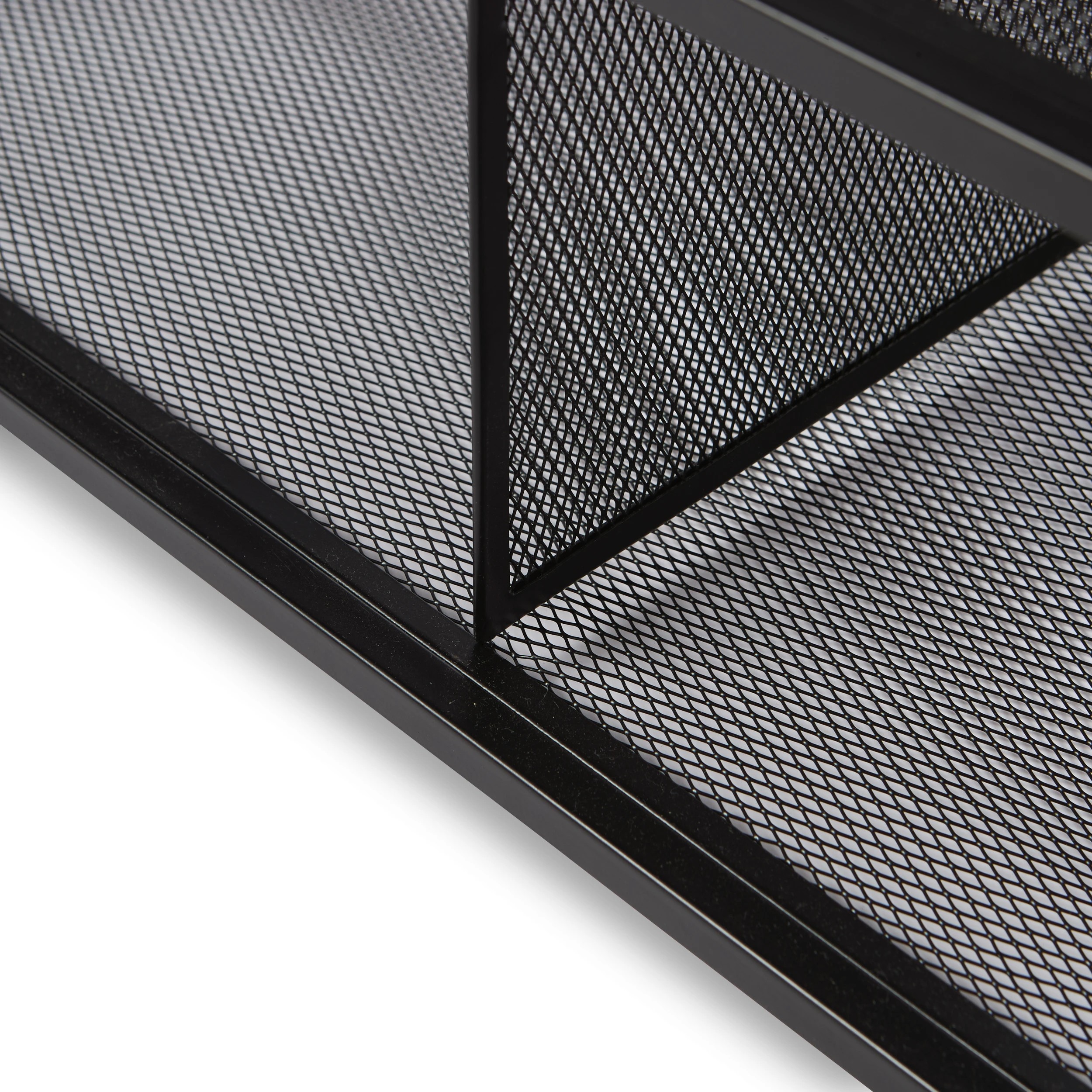 7 Metal and Walnut Look Shoe Rack, 7 of 7