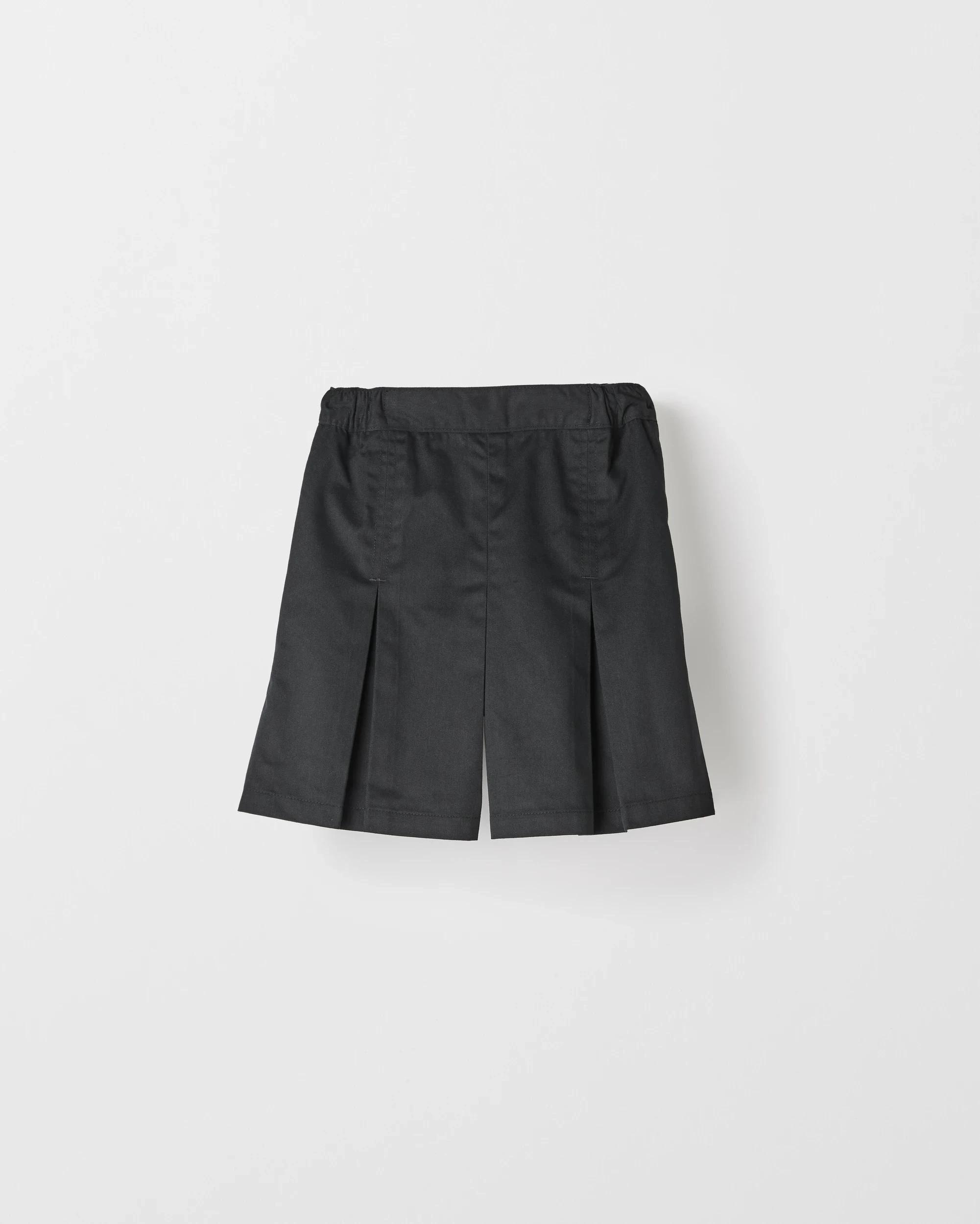 2 Target Kids Australian Cotton Blend School 2 Pack Drill Skort BLACK, 2 of 3