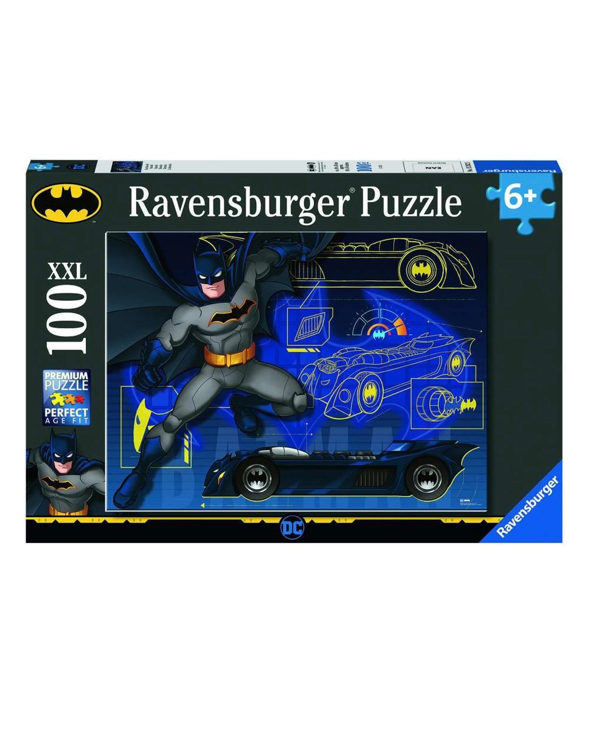 1 Ravensburger Batman B 100 XXL Piece Jigsaw Puzzle, 1 of 1