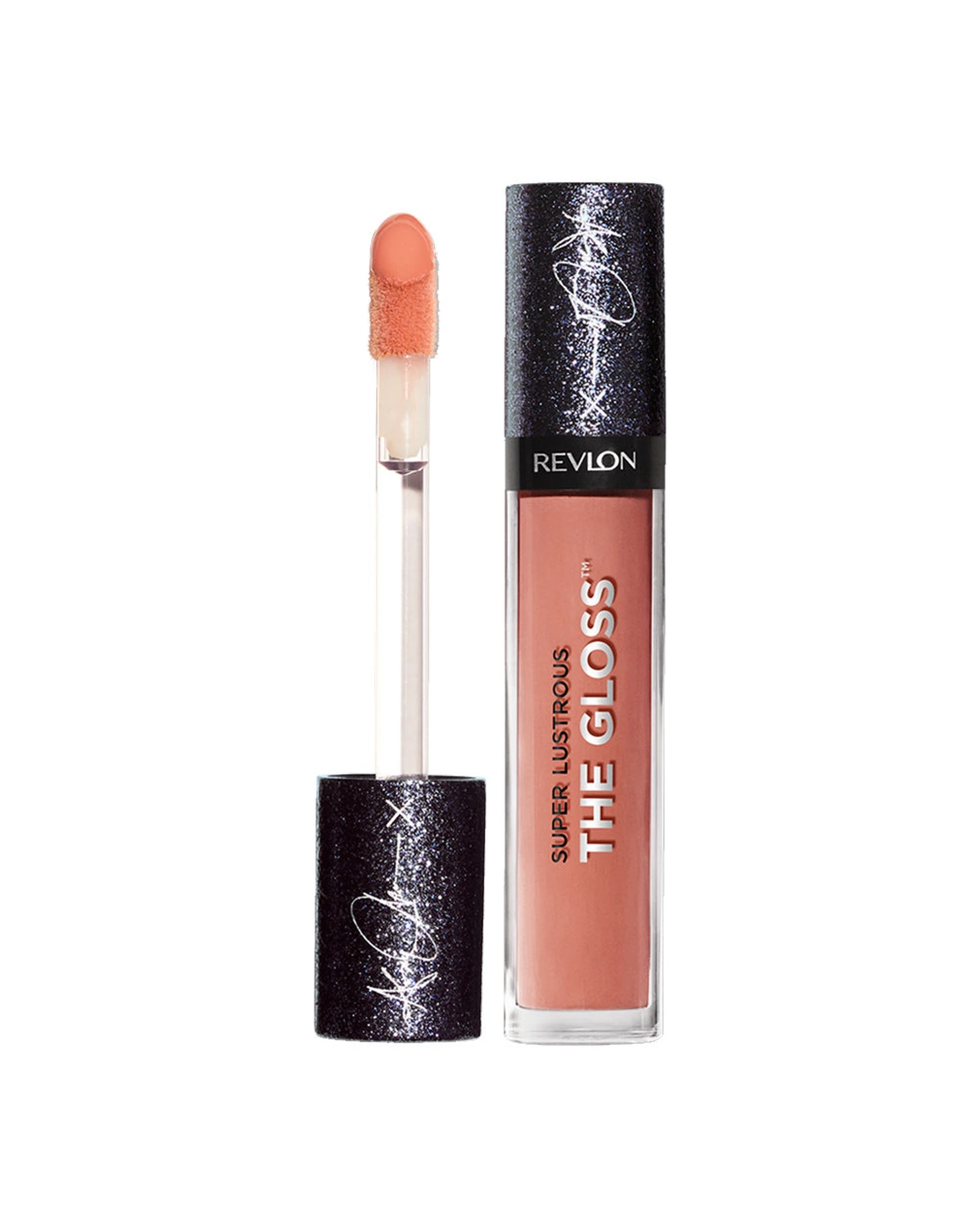 1 Revlon X Ashley Graham Never Enough Lip Super Lustrous The Gloss 3.8ml 322 Feelin' It, 1 of 1