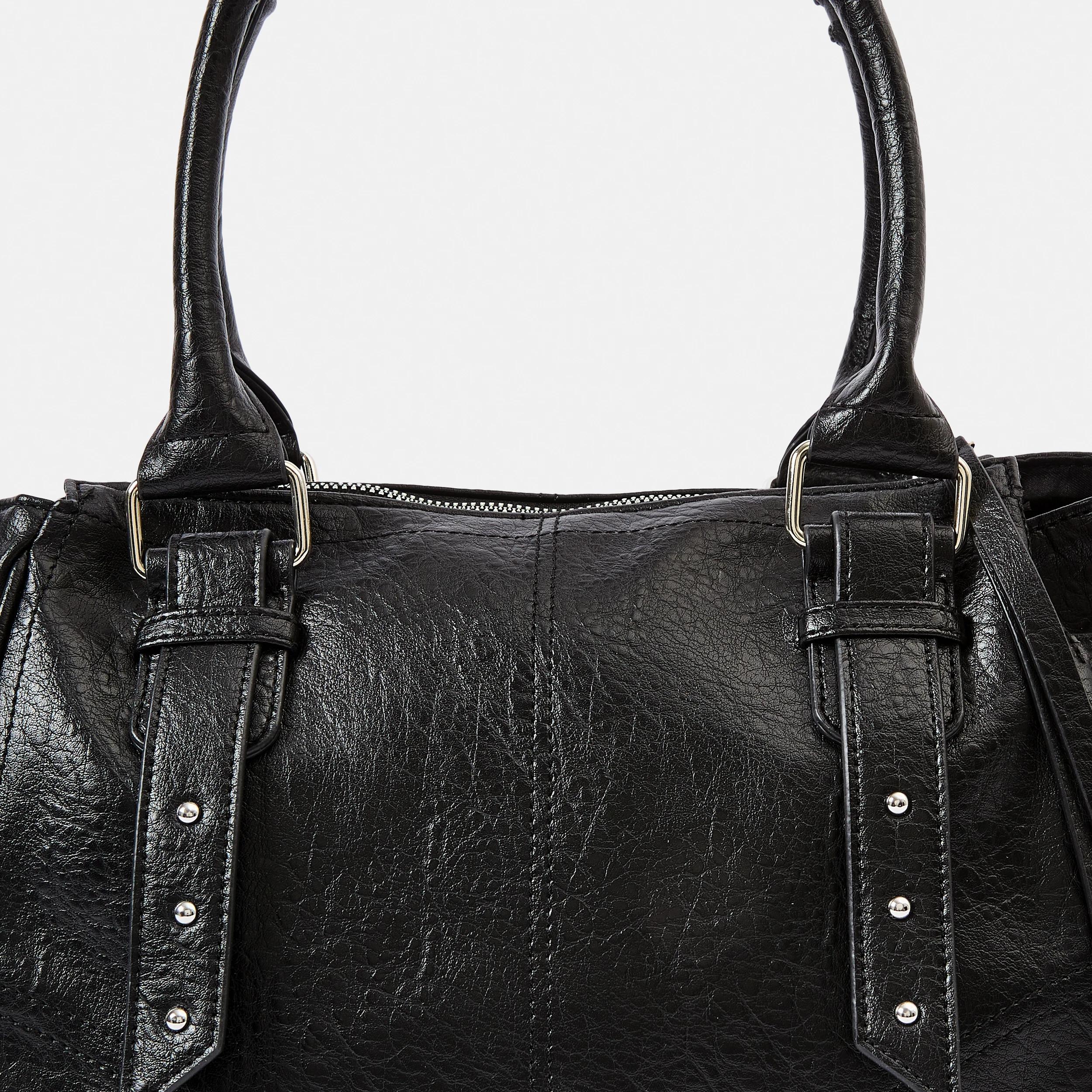 3 Vintage Tote Bag BLACK, 3 of 5