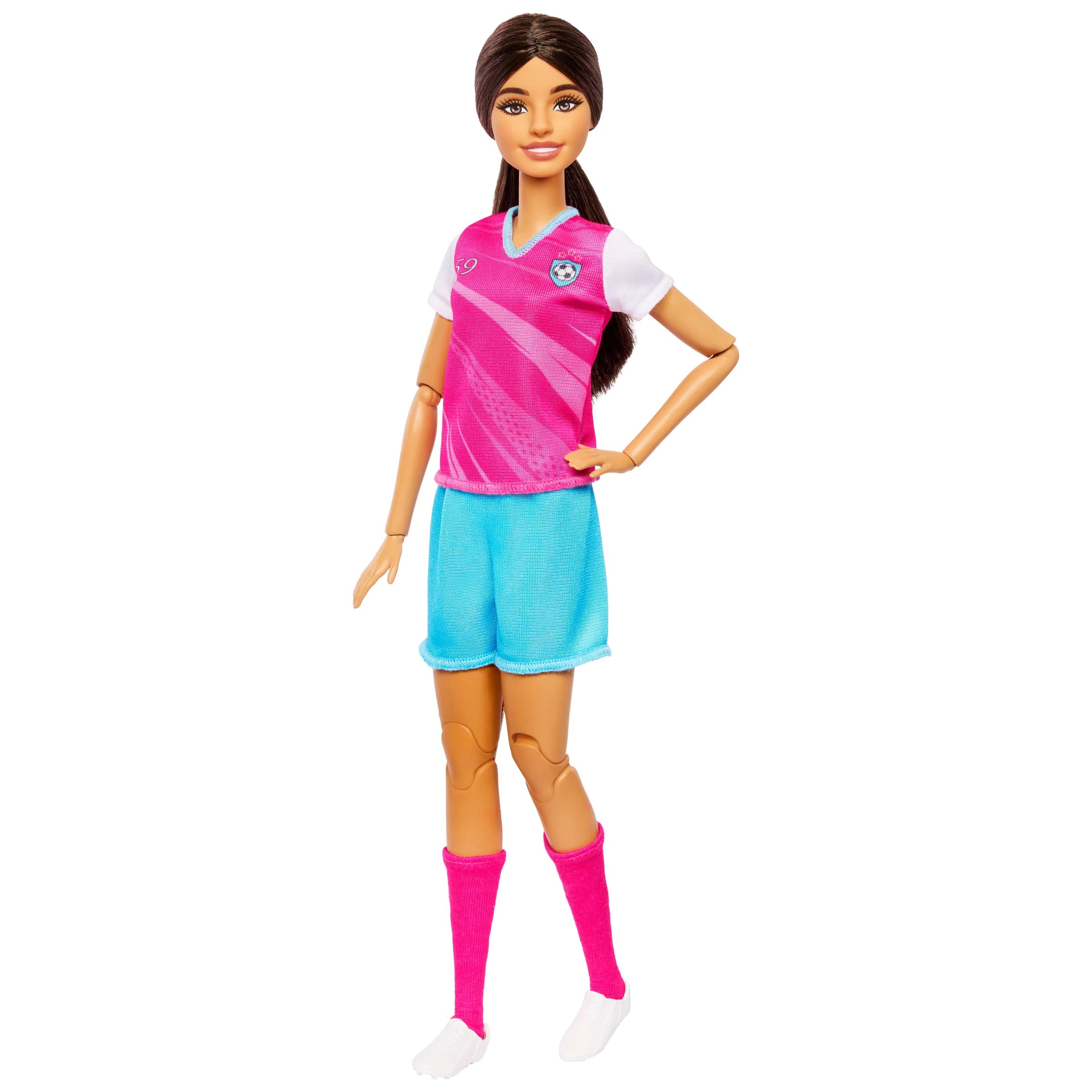 5 Barbie Team Barbie Roll & Reveal Soccer Player Doll and Accessories, 5 of 7