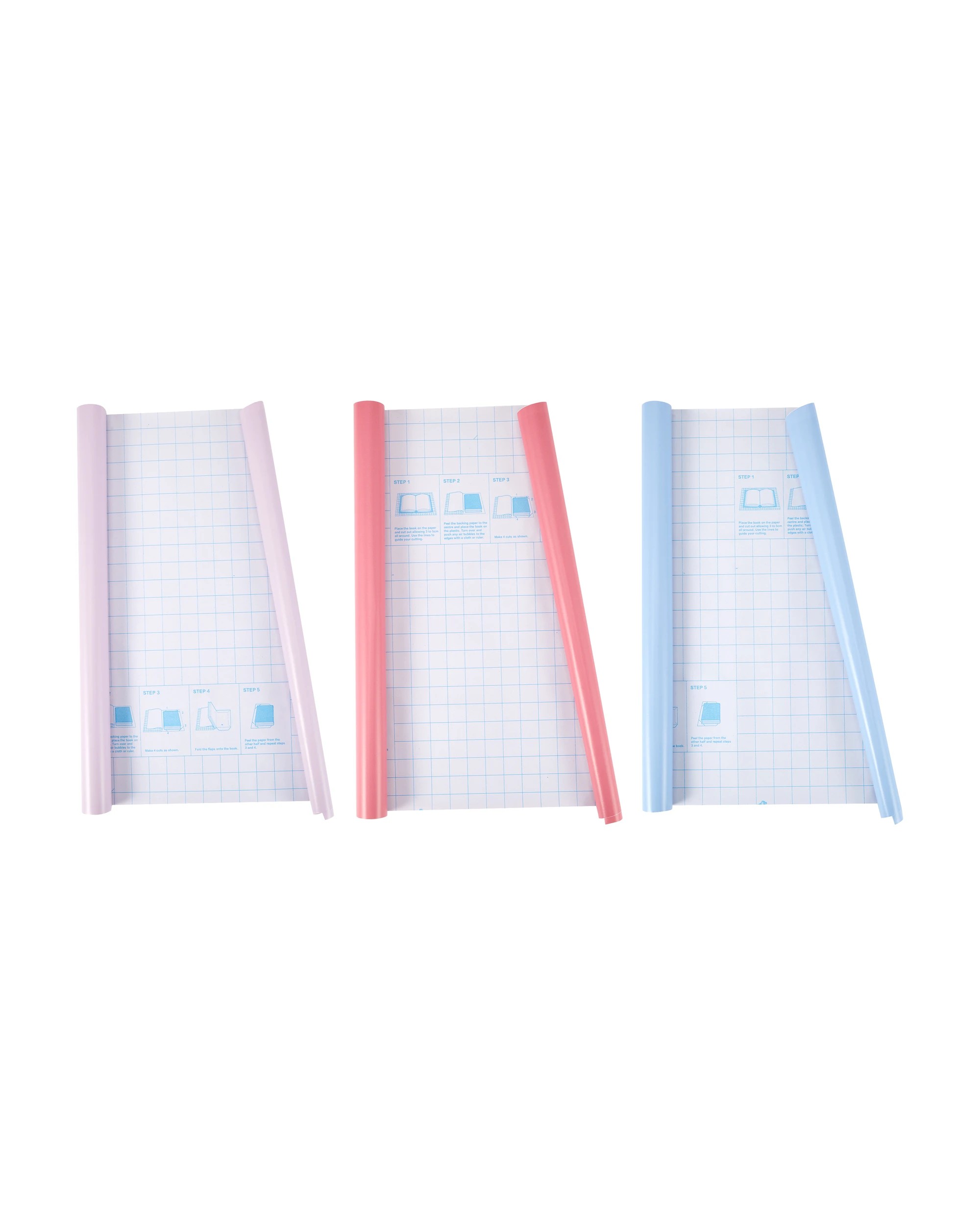 3 Self Adhesive Book Cover - Assorted, 3 of 5