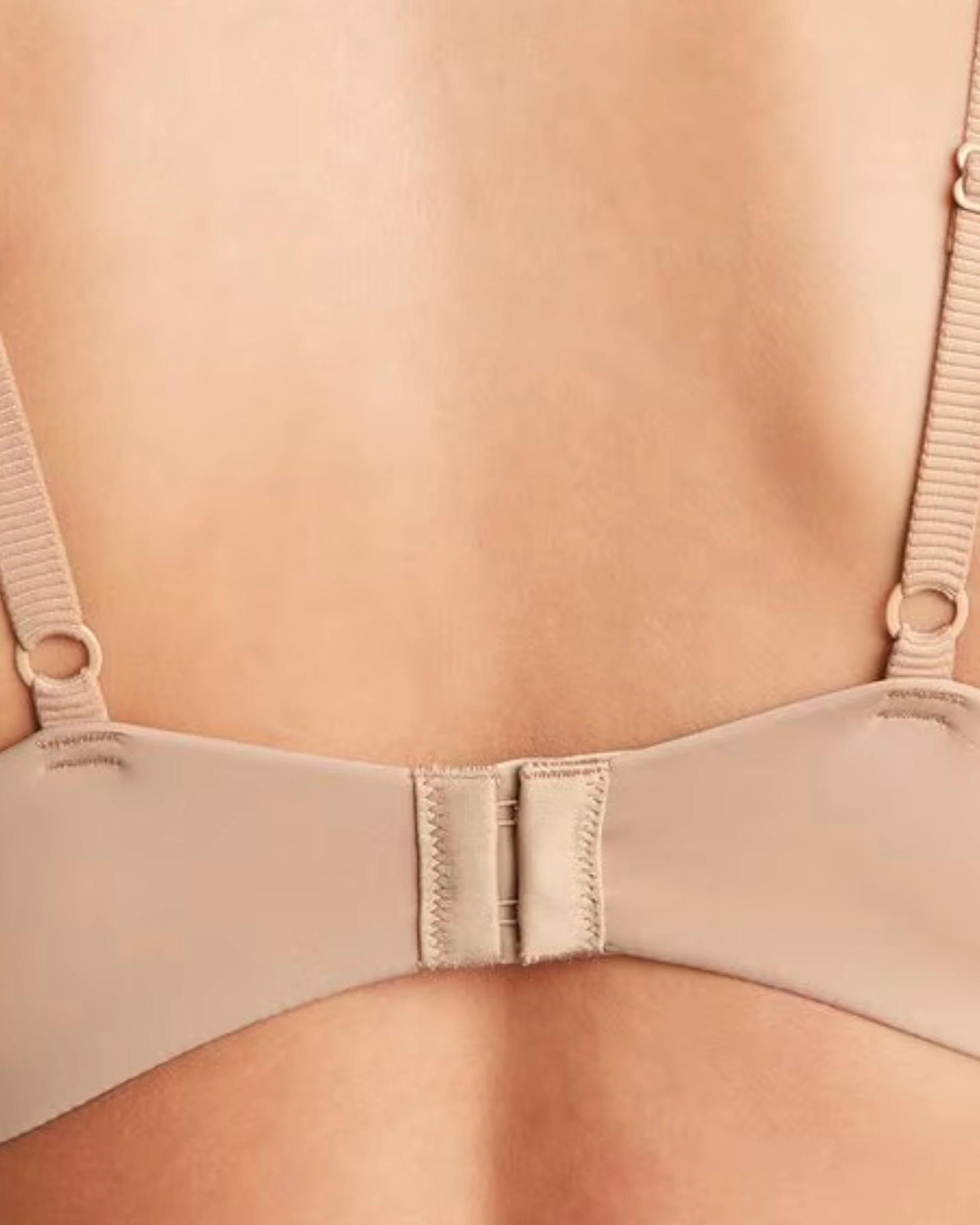 6 Be By Berlei Womens Contour Wirefree T-Shirt Nude Bra NUDE, 6 of 8