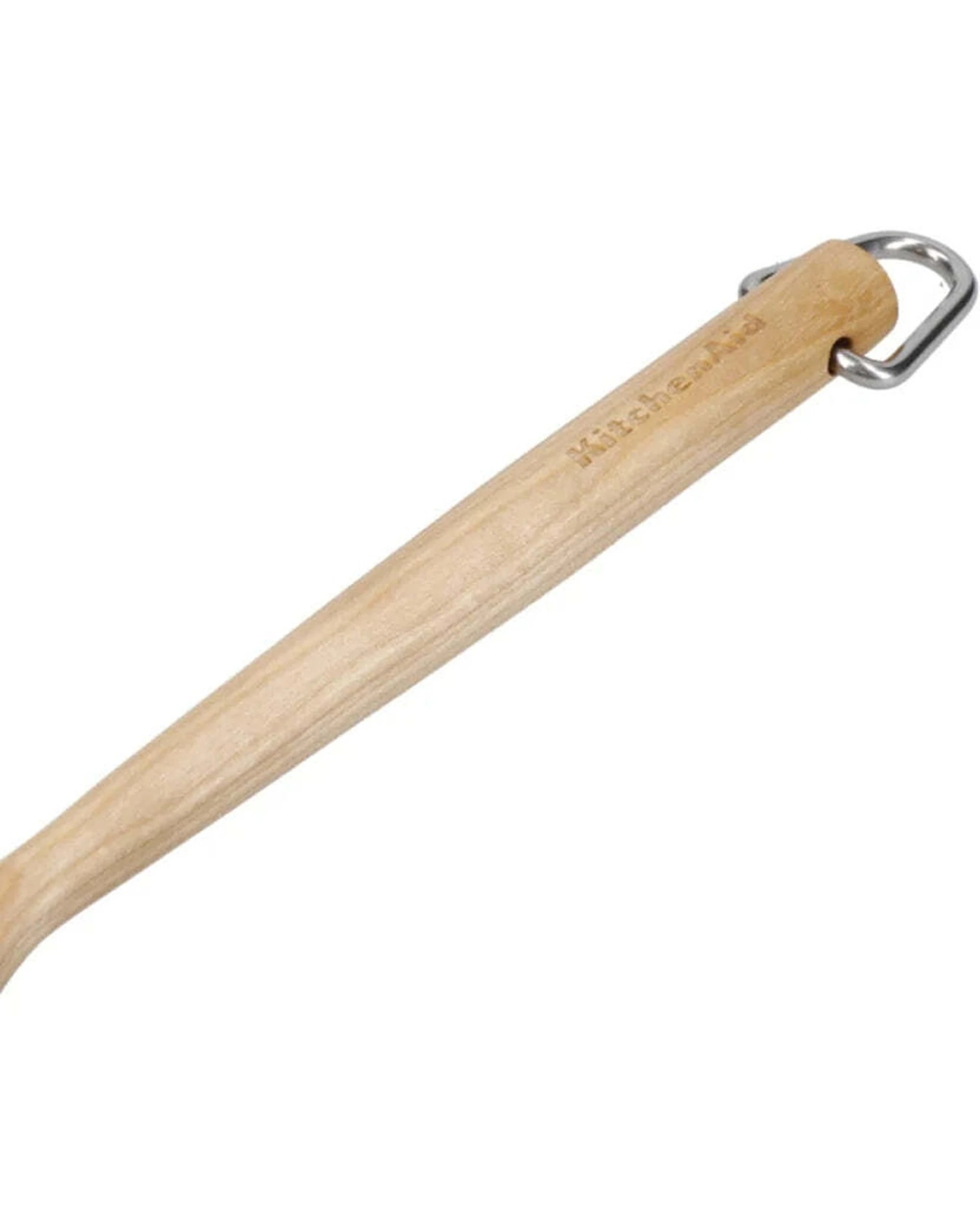 3 KitchenAid Birch Wood Past Fork Cooking Utensil With Hanging Loop - Brown, 3 of 5