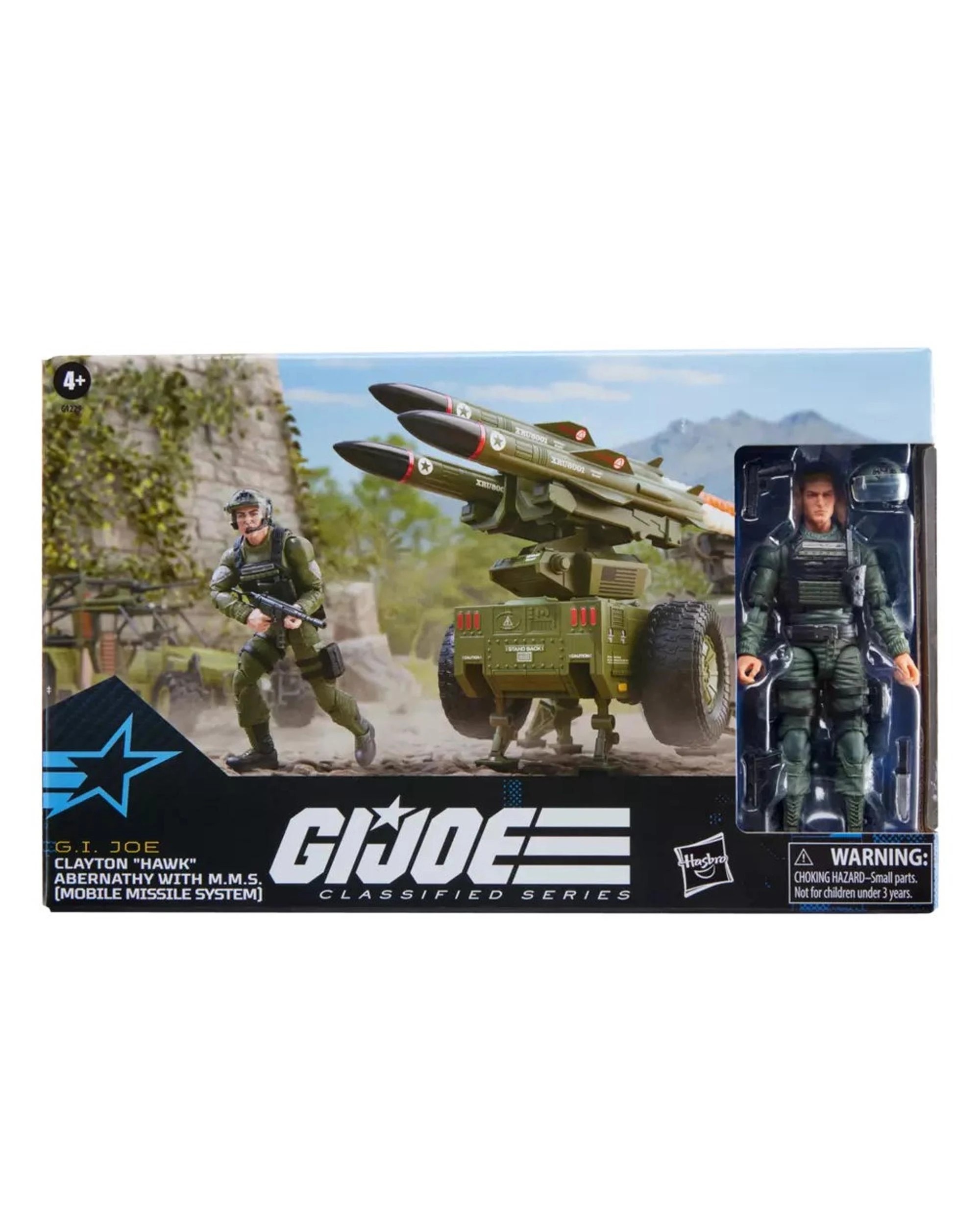 1 G.I. Joe Classified Series: #182 Clayton "Hawk" Abernathy with M.M.S. - Mobile Missile System -  Action Figure, 1 of 10