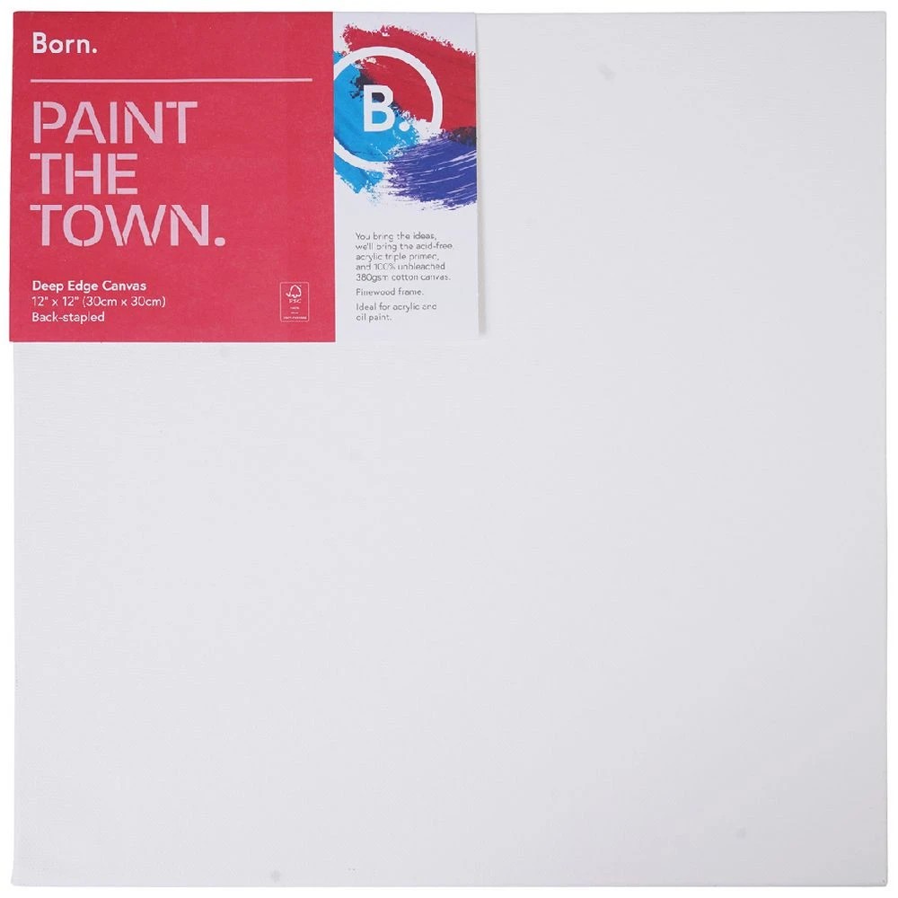 1 Born Deep Canvas 12 x 12", 1 of 5