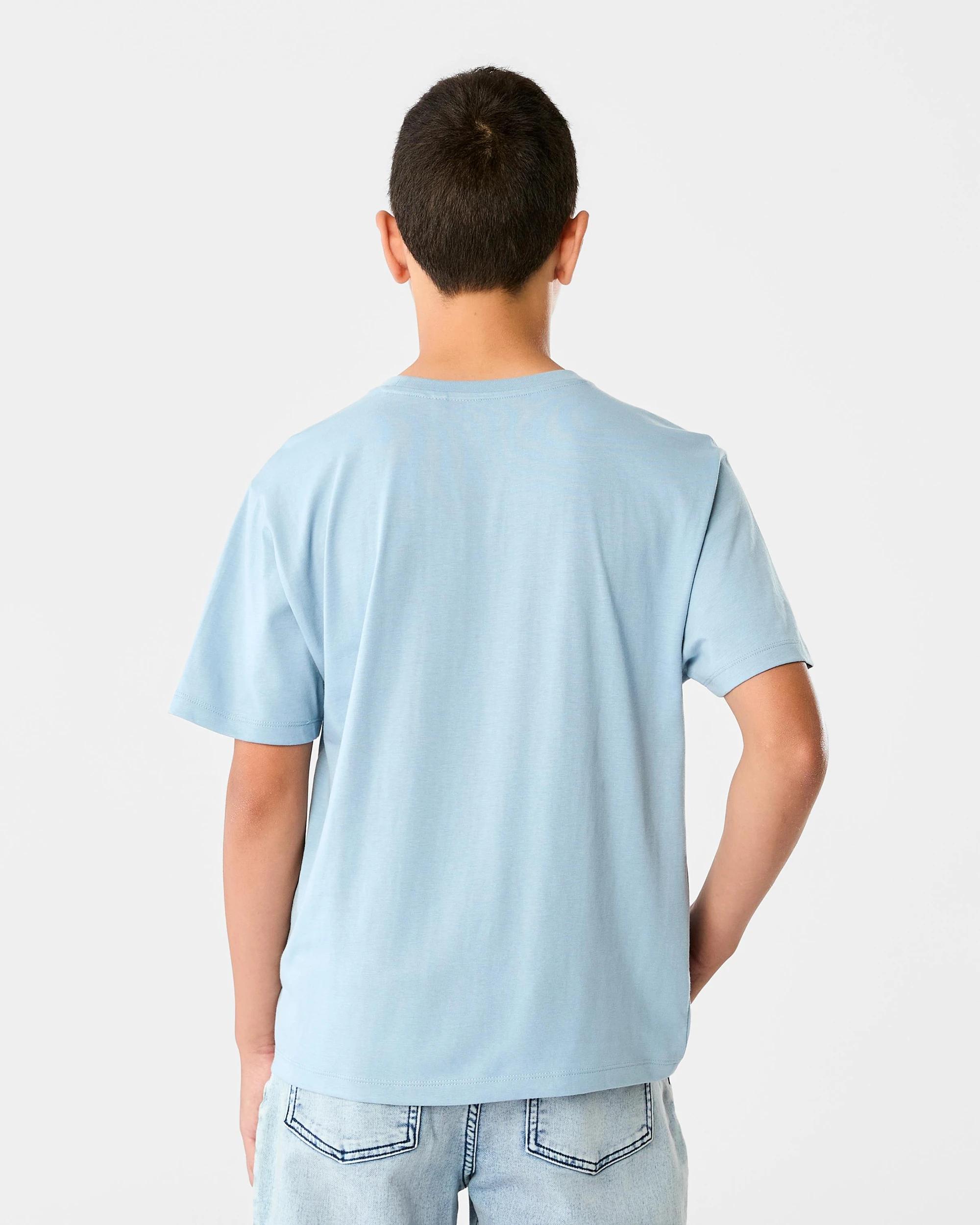 2 Short Sleeve Print T-shirt Blu Urban, 2 of 7