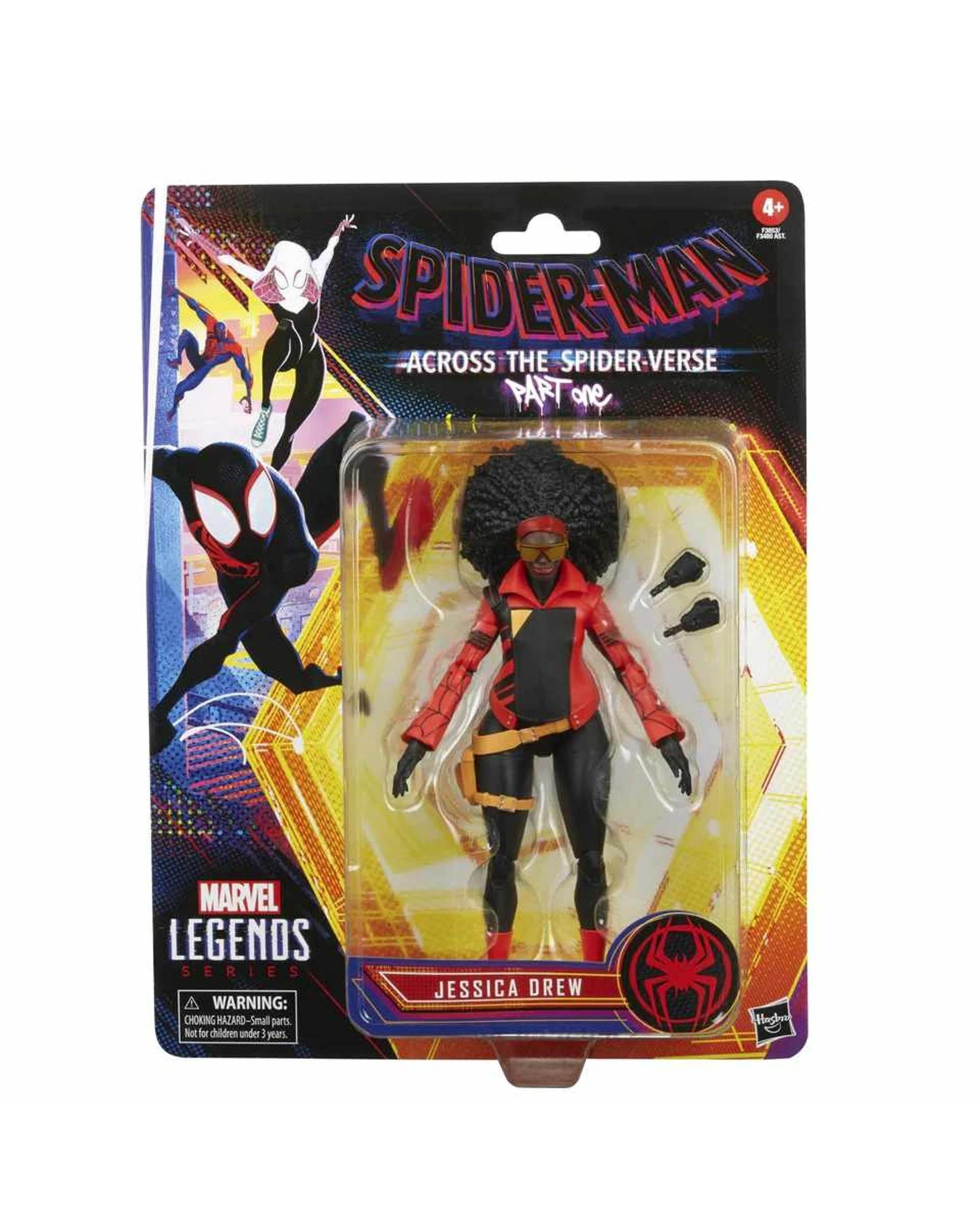 1 Marvel Comics Spider-Man Across The Spider-Verse Jessica Drew 6 inch Action Figure, 1 of 5