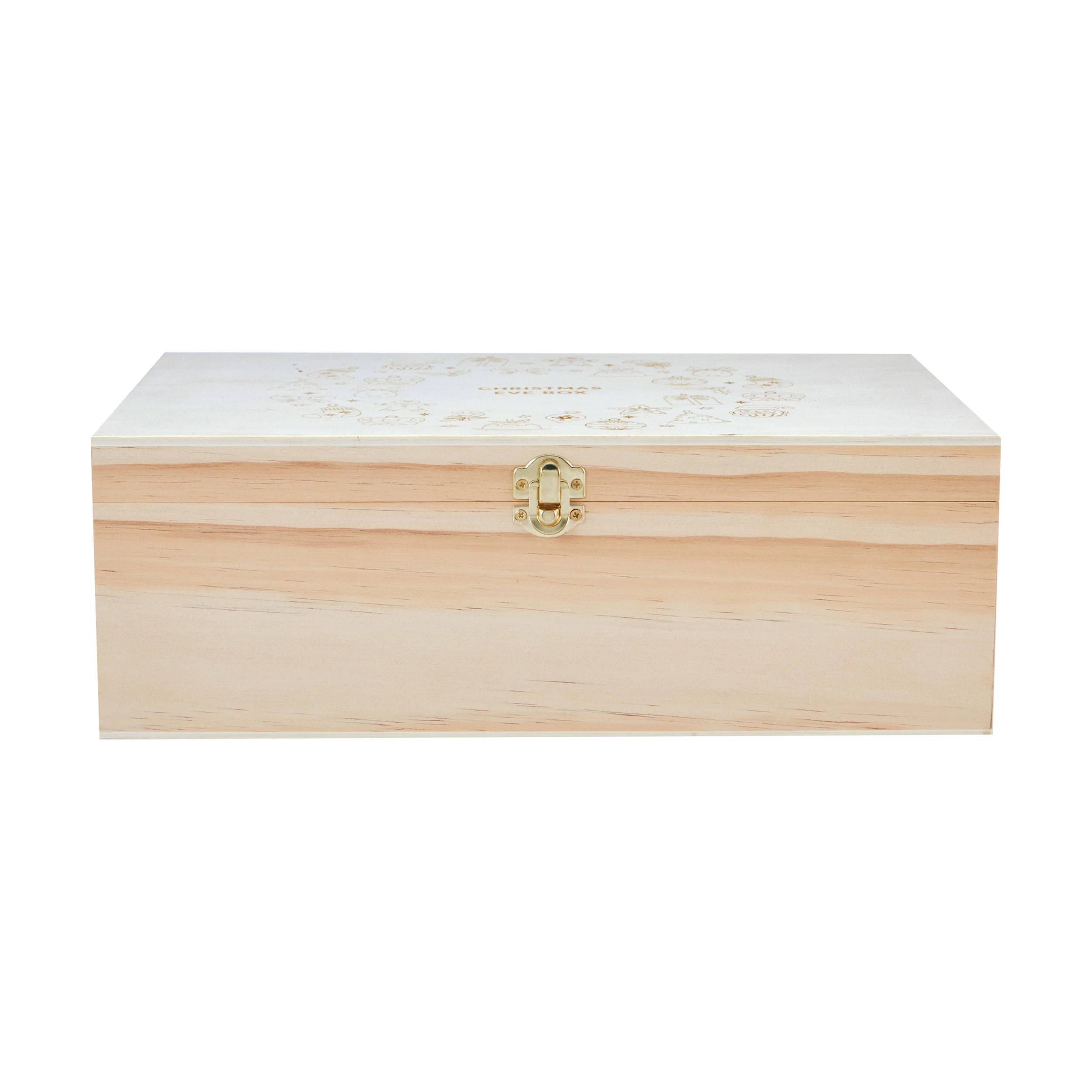 3 Craft Wood Blank Christmas Eve Box, 3 of 6