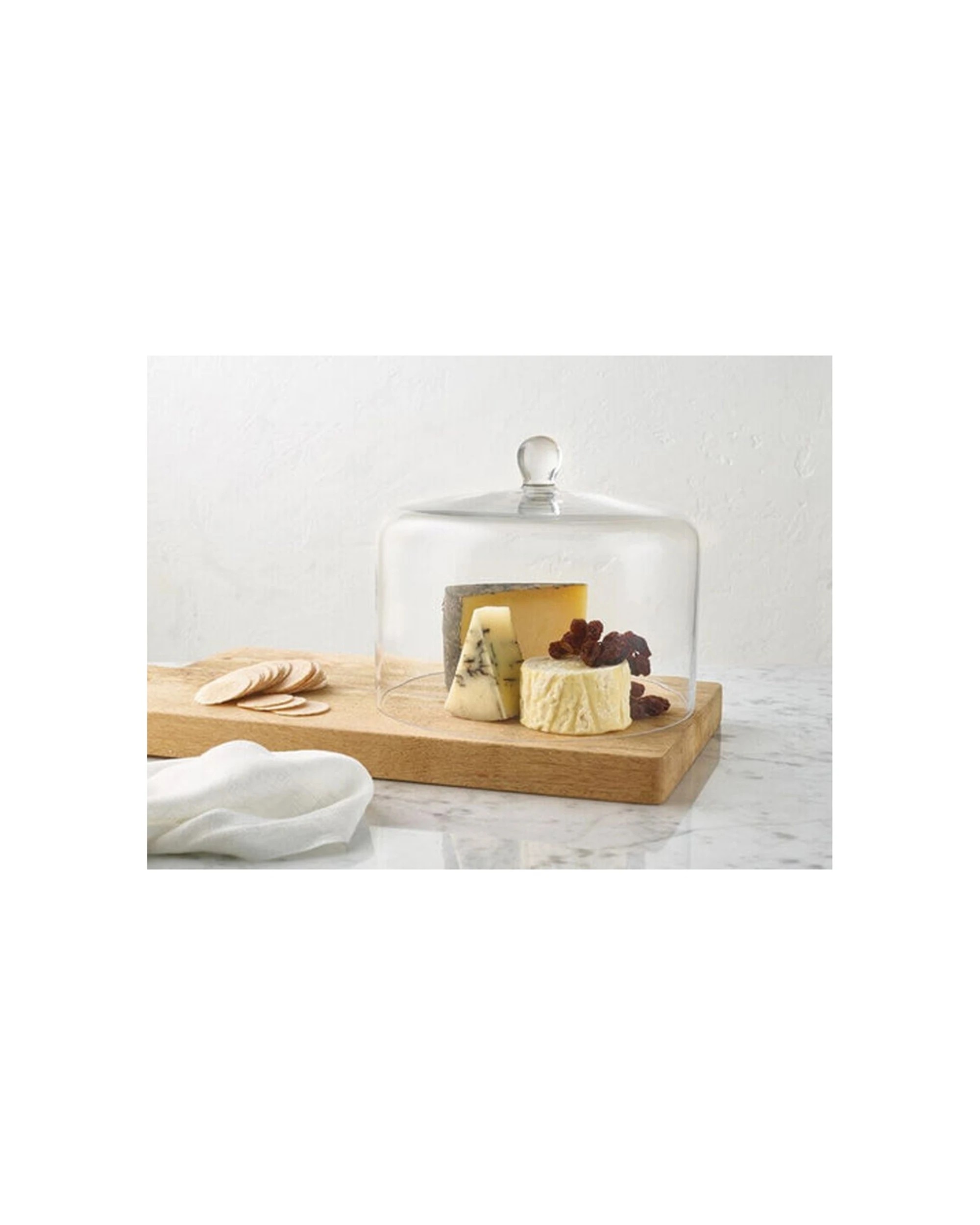 2 Maxwell & Williams Diamante Straight-sided Glass Cake Dome 26cm Cover
 - Plain, 2 of 3