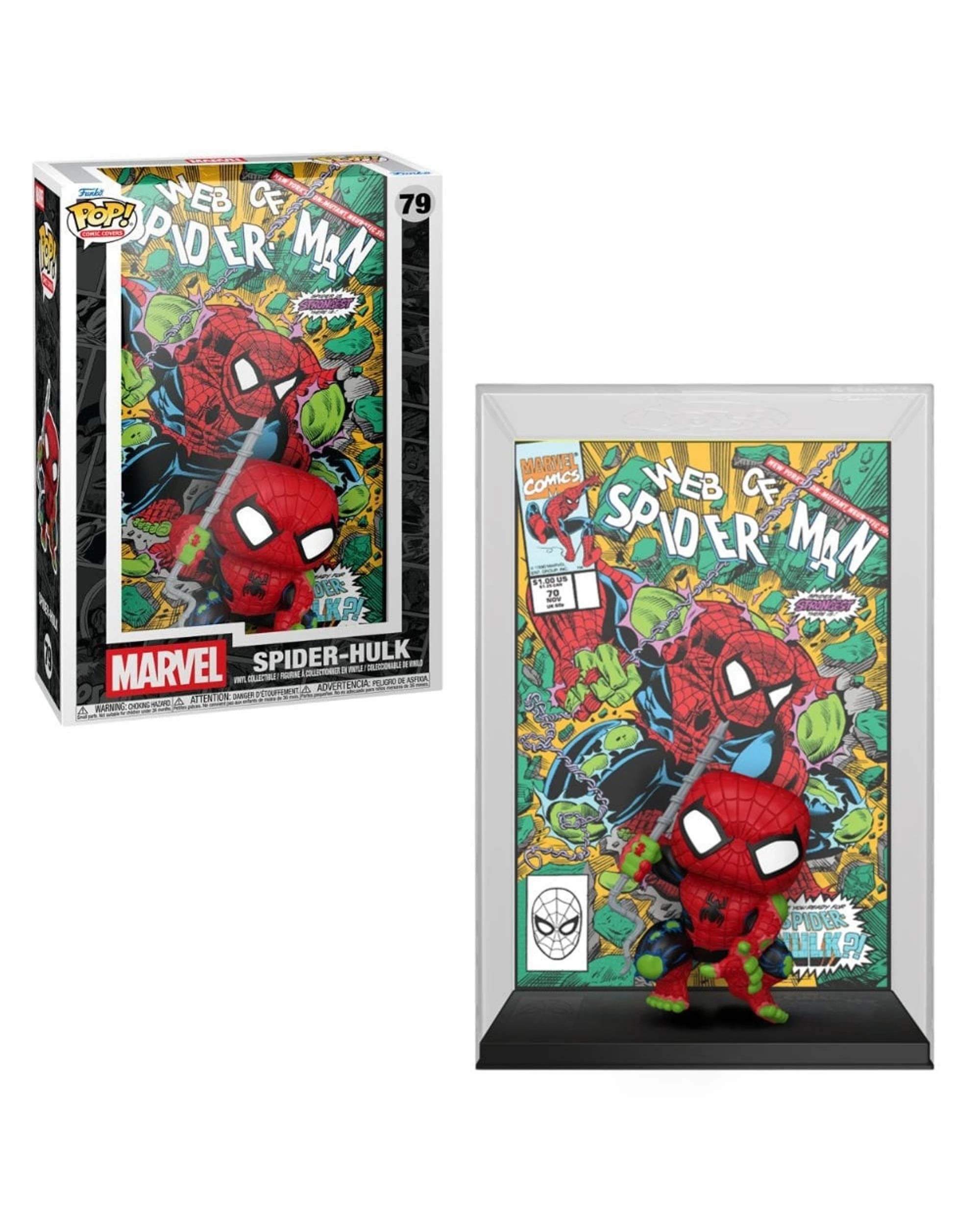 1 Marvel Comics Spider-Hulk #70 Comic Covers Funko POP! Vinyl, 1 of 3