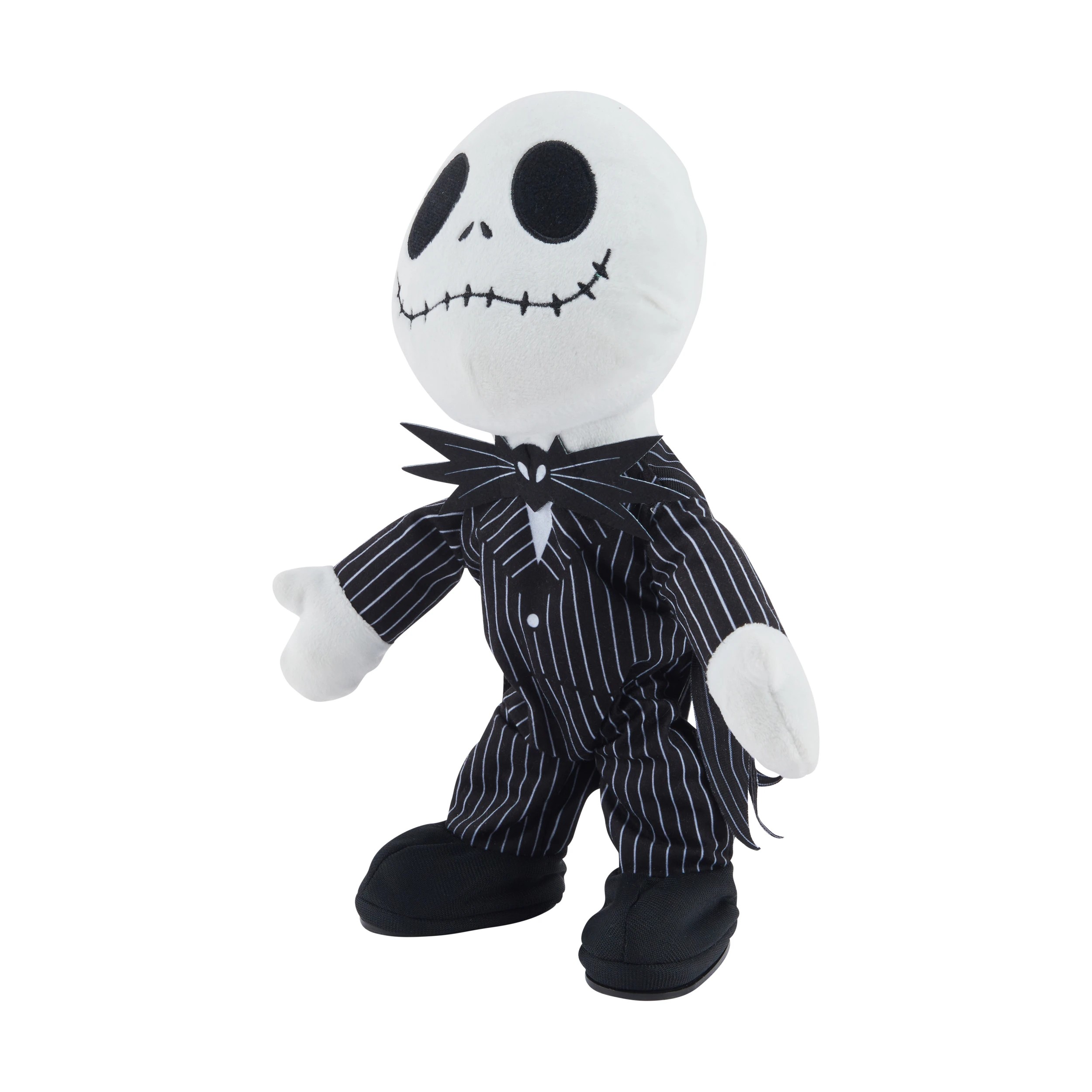 2 Disney Tim Burton's The Nightmare Before Christmas Interactive Jack Skellington Plush Toy, 2 of 8
