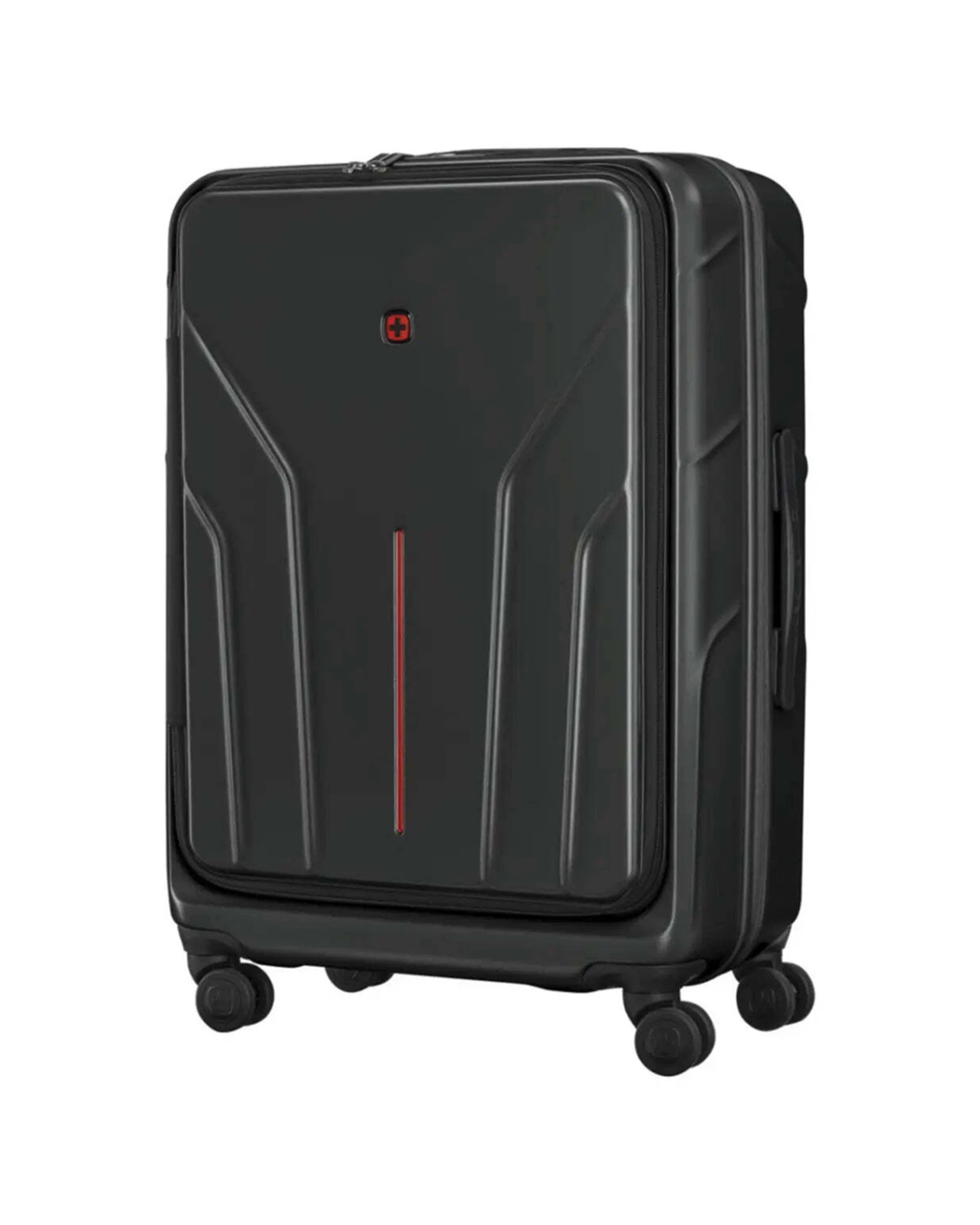 1 Wenger Amplix Hardside 69 cm Medium Suitcase With Travel Sentry Lock - Black, 1 of 9