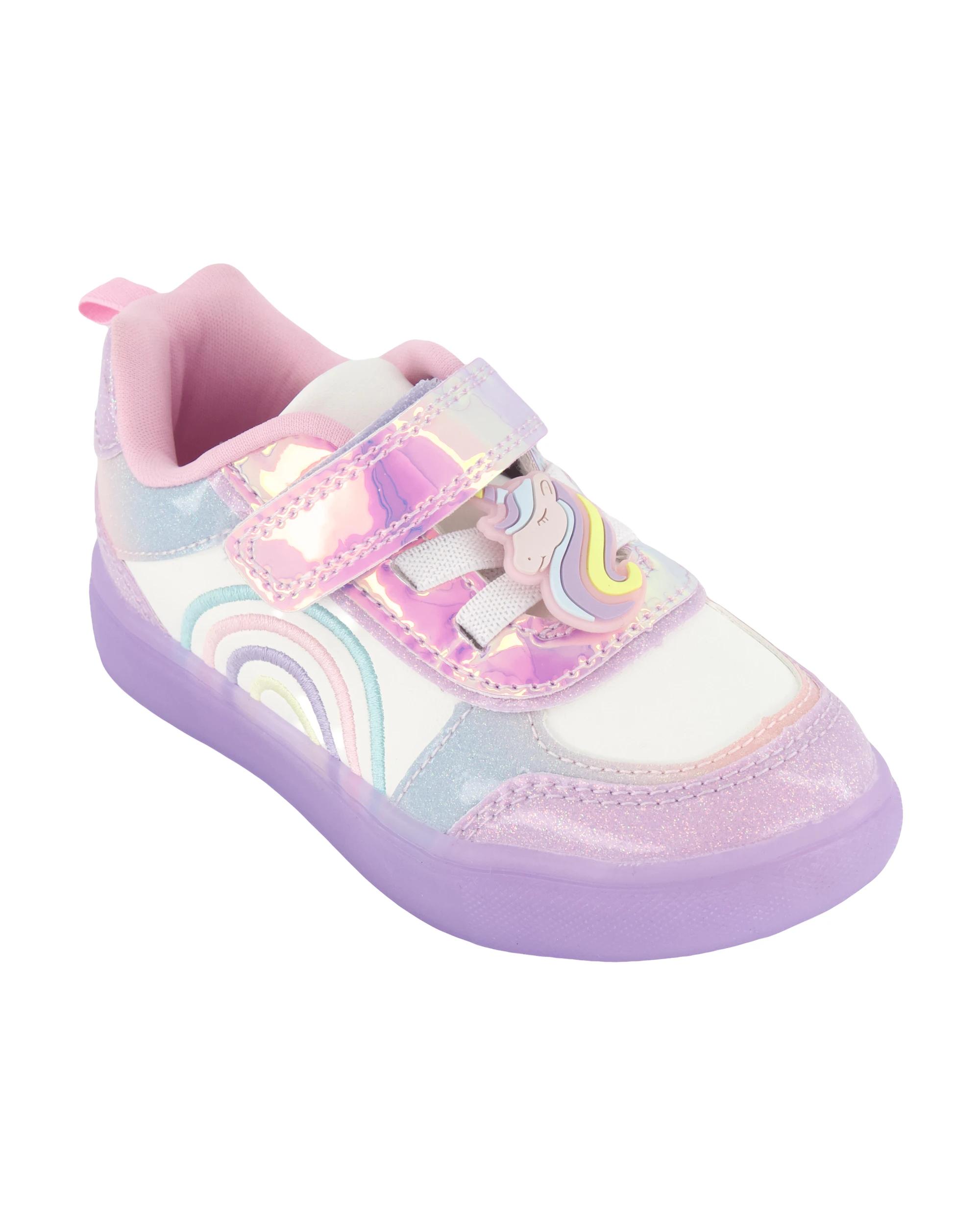 3 Junior Light Up Casual Sneakers Rbwunicorn, 3 of 6