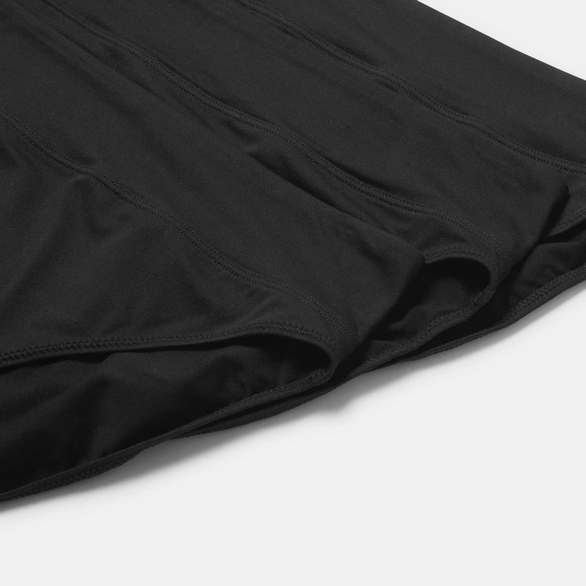 2 3 Pack Ultrasoft Recycled Polyester Hi-Cut Briefs Black, 2 of 6