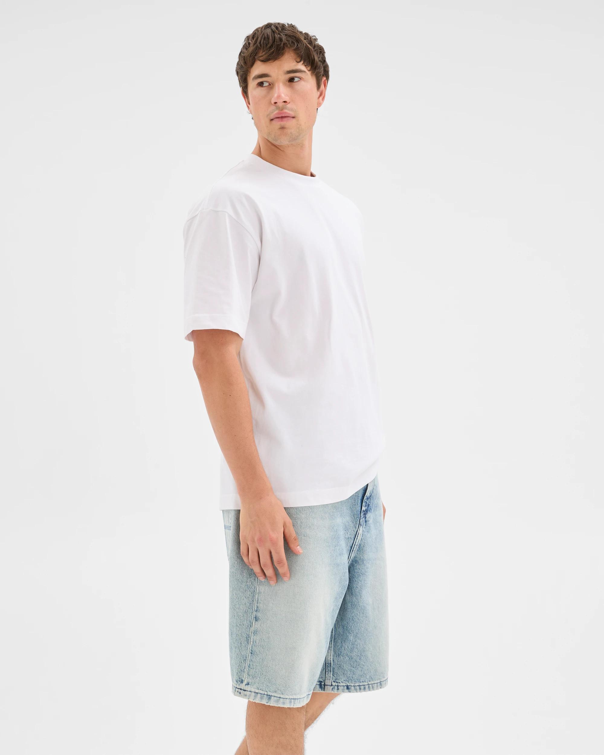 2 Commons Loose Fit Denim Shorts LIGHT INDIGO TINT, 2 of 6