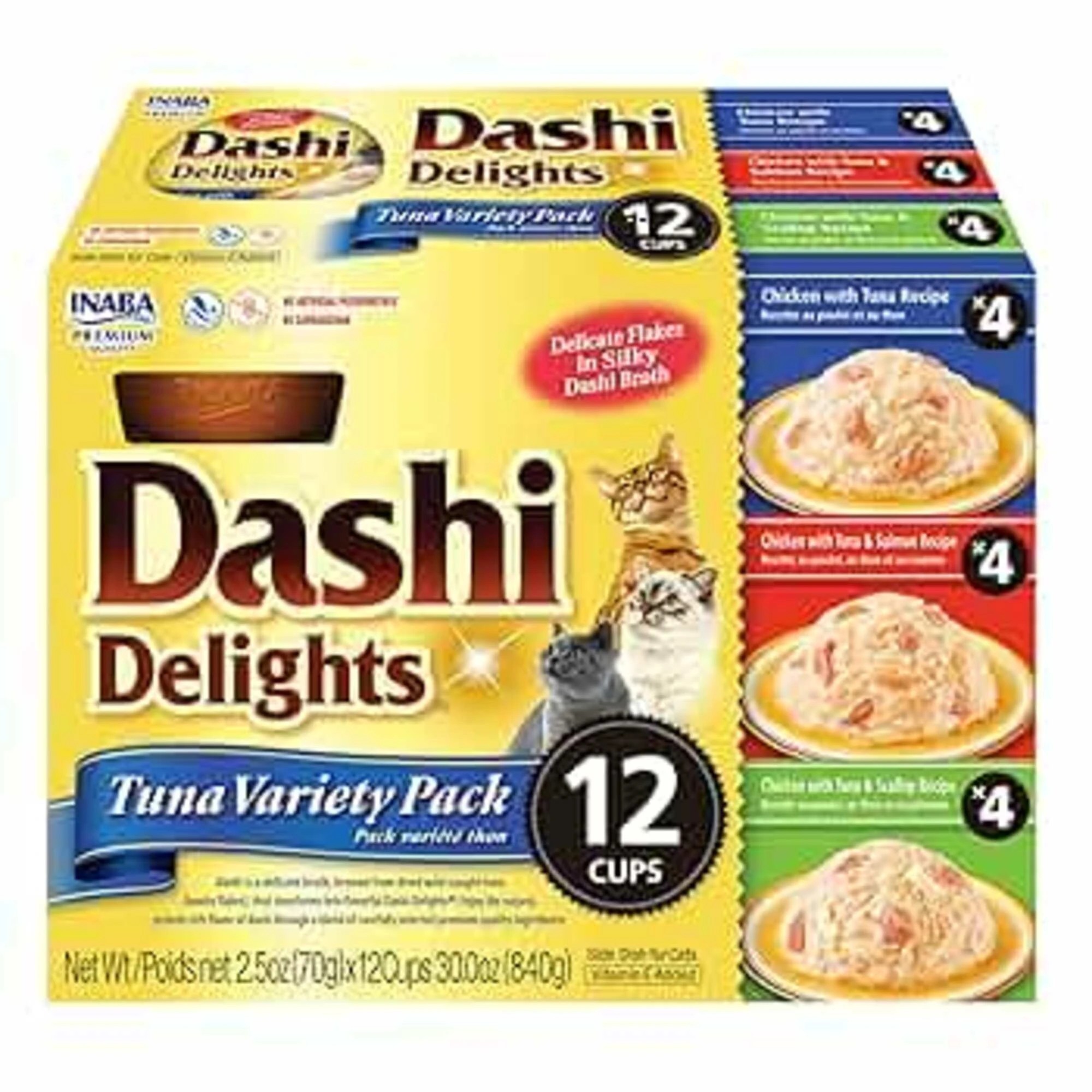 1 Inaba Dashi Delights Silky Broth Tuna Variety 12pk, 1 of 2